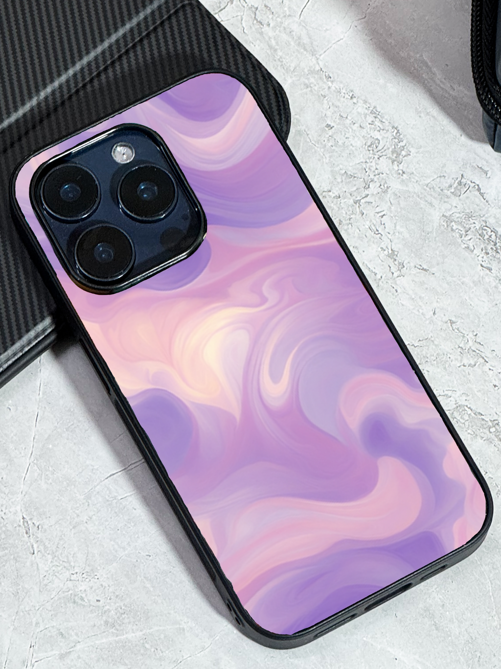 Bold and Classy Lilac Mist iPhone Covers (11–16) Series