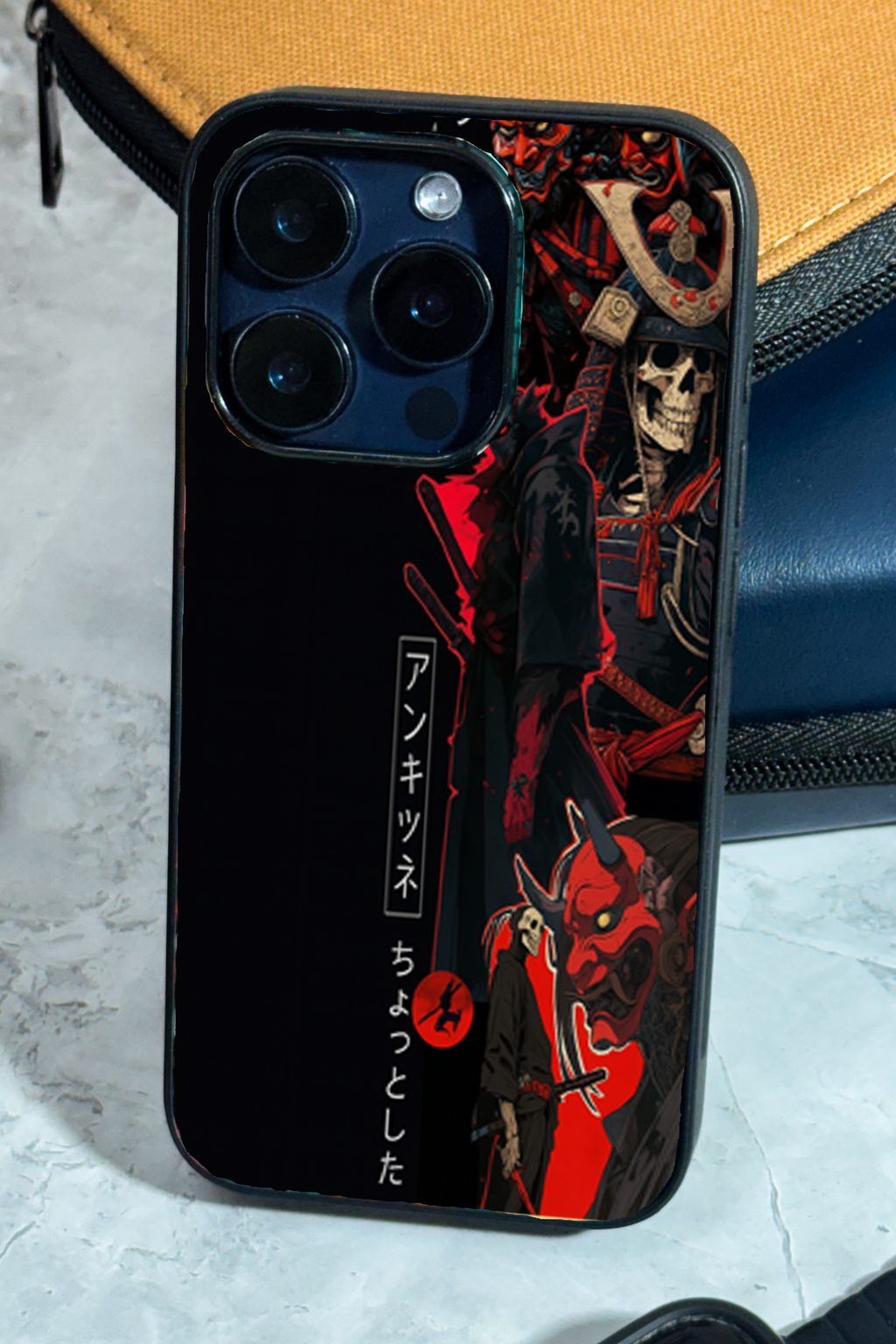 Bold and Classy Death Samurai iPhone Covers (11–16) Series