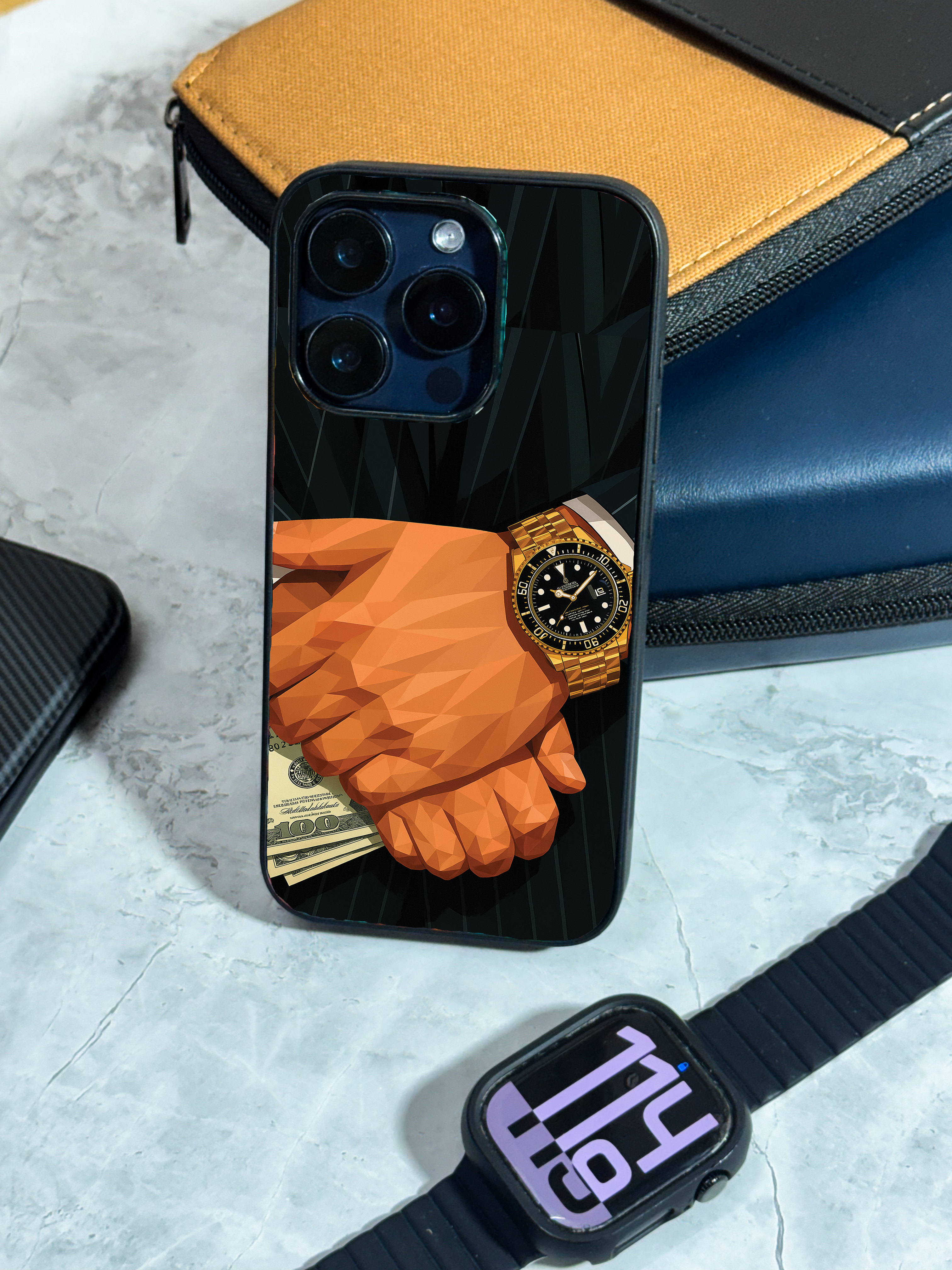 Bold and Classy Money Talks iPhone Covers (11–16) Series