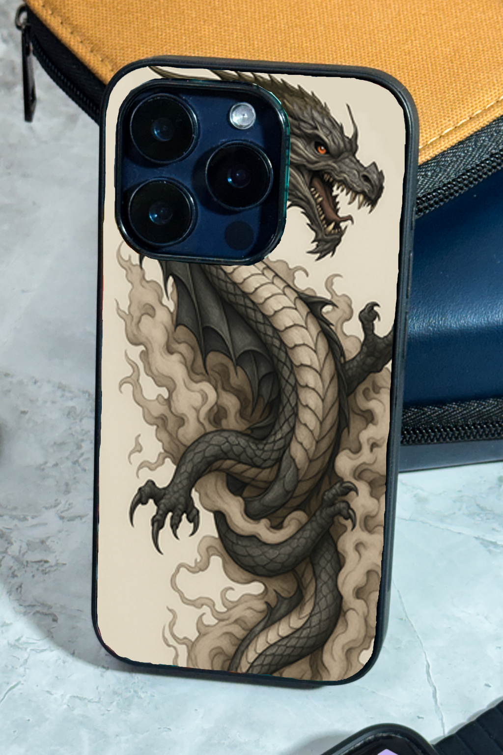 Bold and Classy Draconic Fury Vibe Case iPhone Covers (11–16) Series