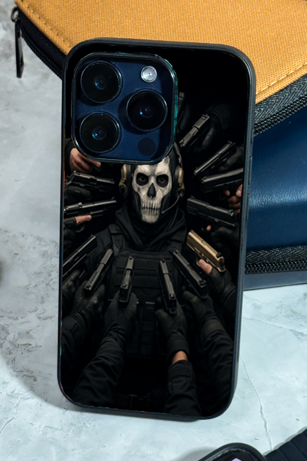 Bold and Classy Messi Noir iPhone Covers (11–16) Series