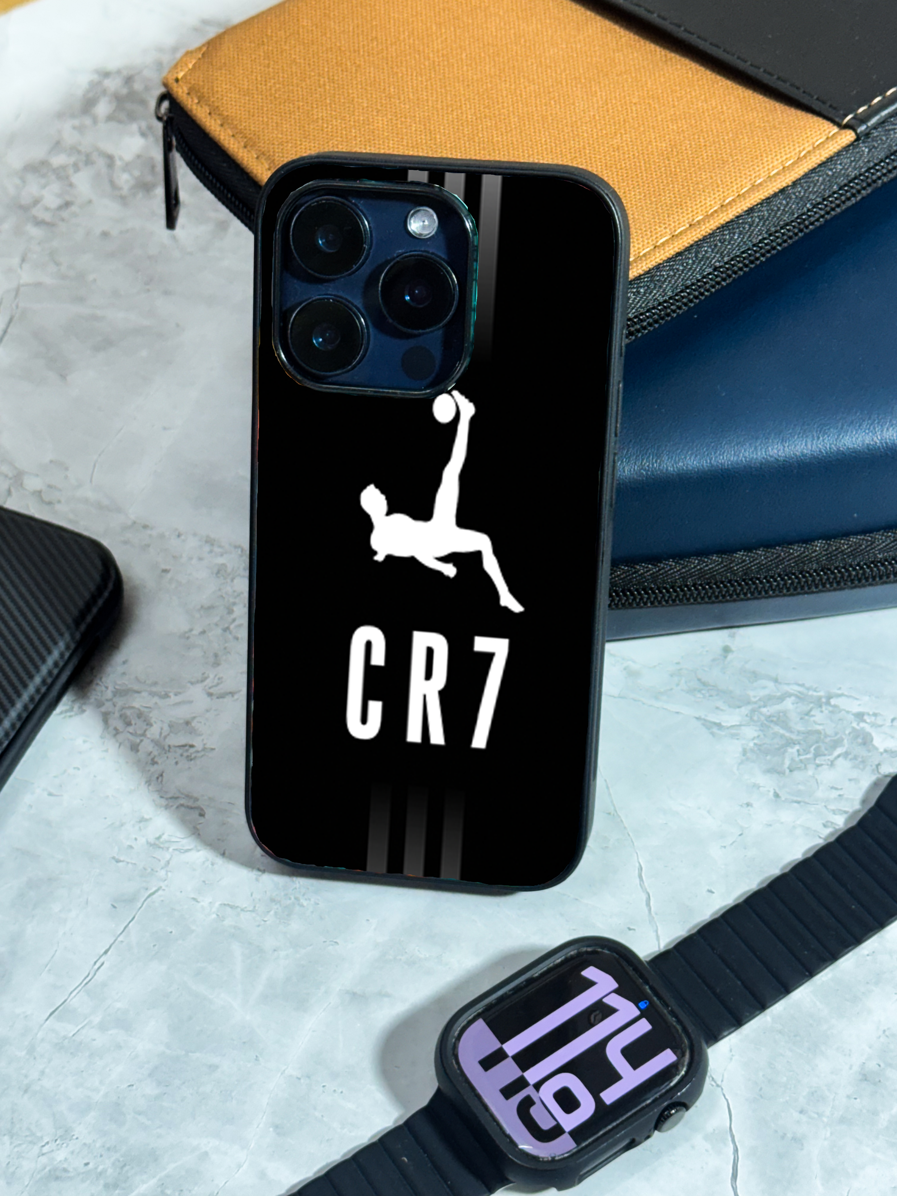 Bold and Classy Kick Legend Case iPhone Covers (11–16) Series