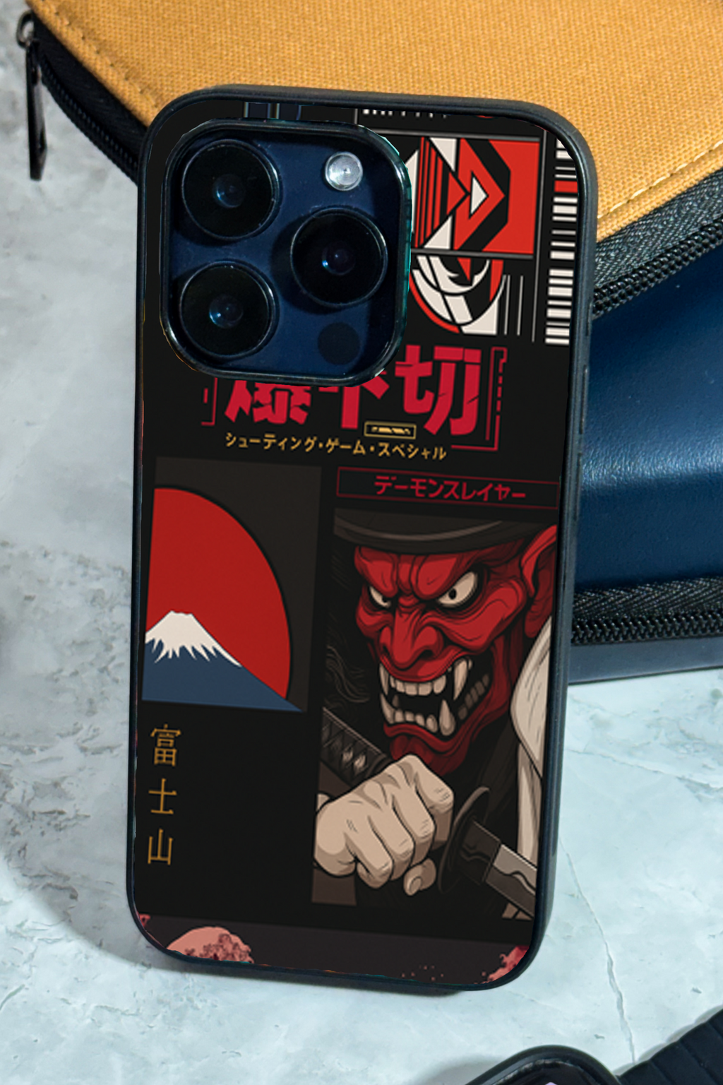 Bold and Classy Demon Slayer Vibe Case iPhone Covers (11–16) Series