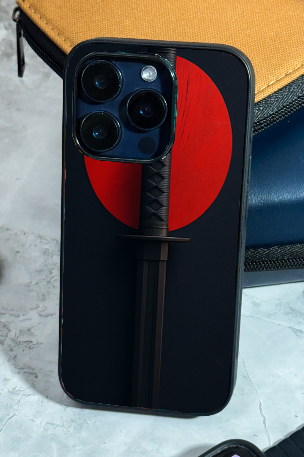 Bold and Classy Katana Rising iPhone Covers (11–16) Series