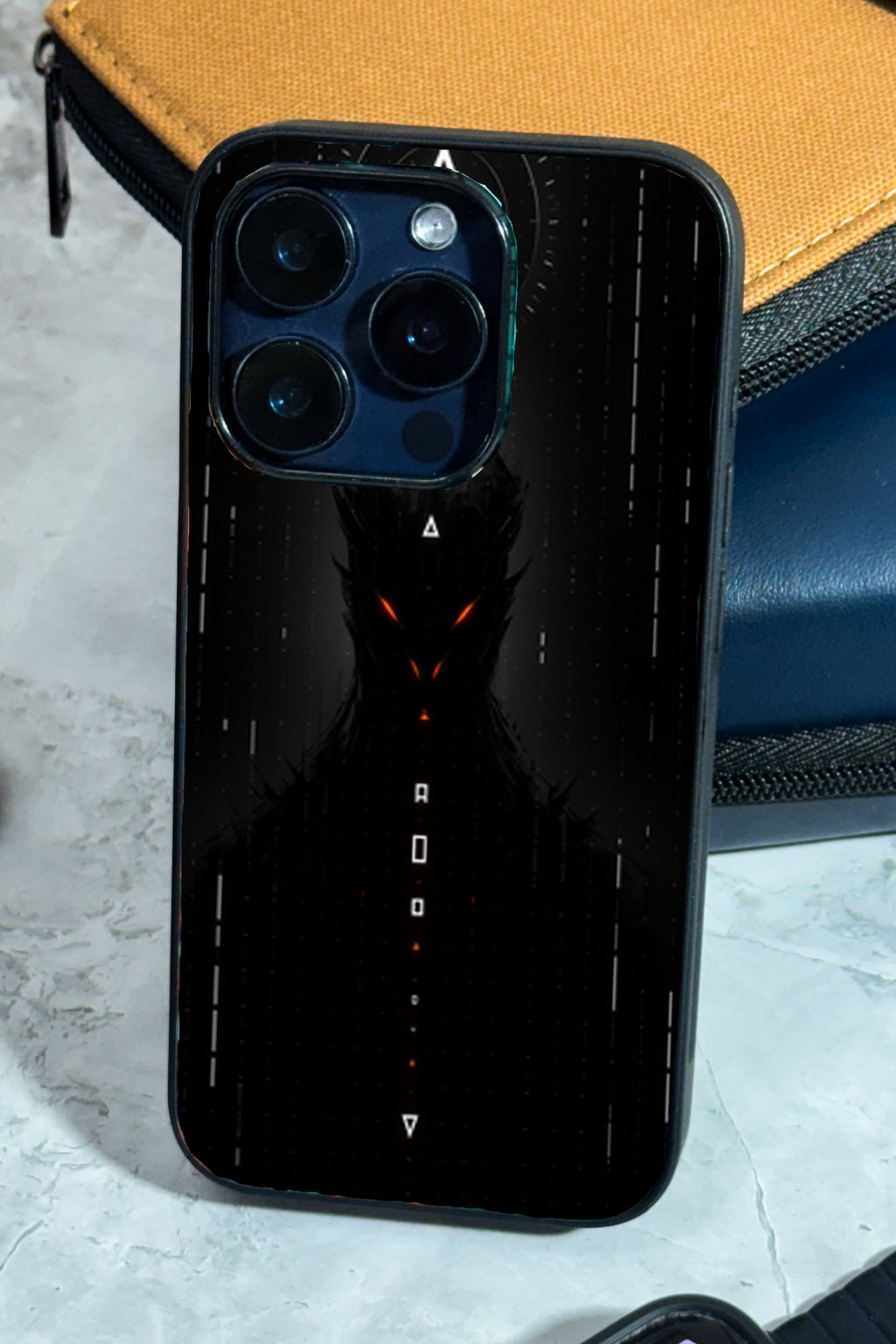 Bold and Classy Dark Protocol iPhone Covers (11–16) Series