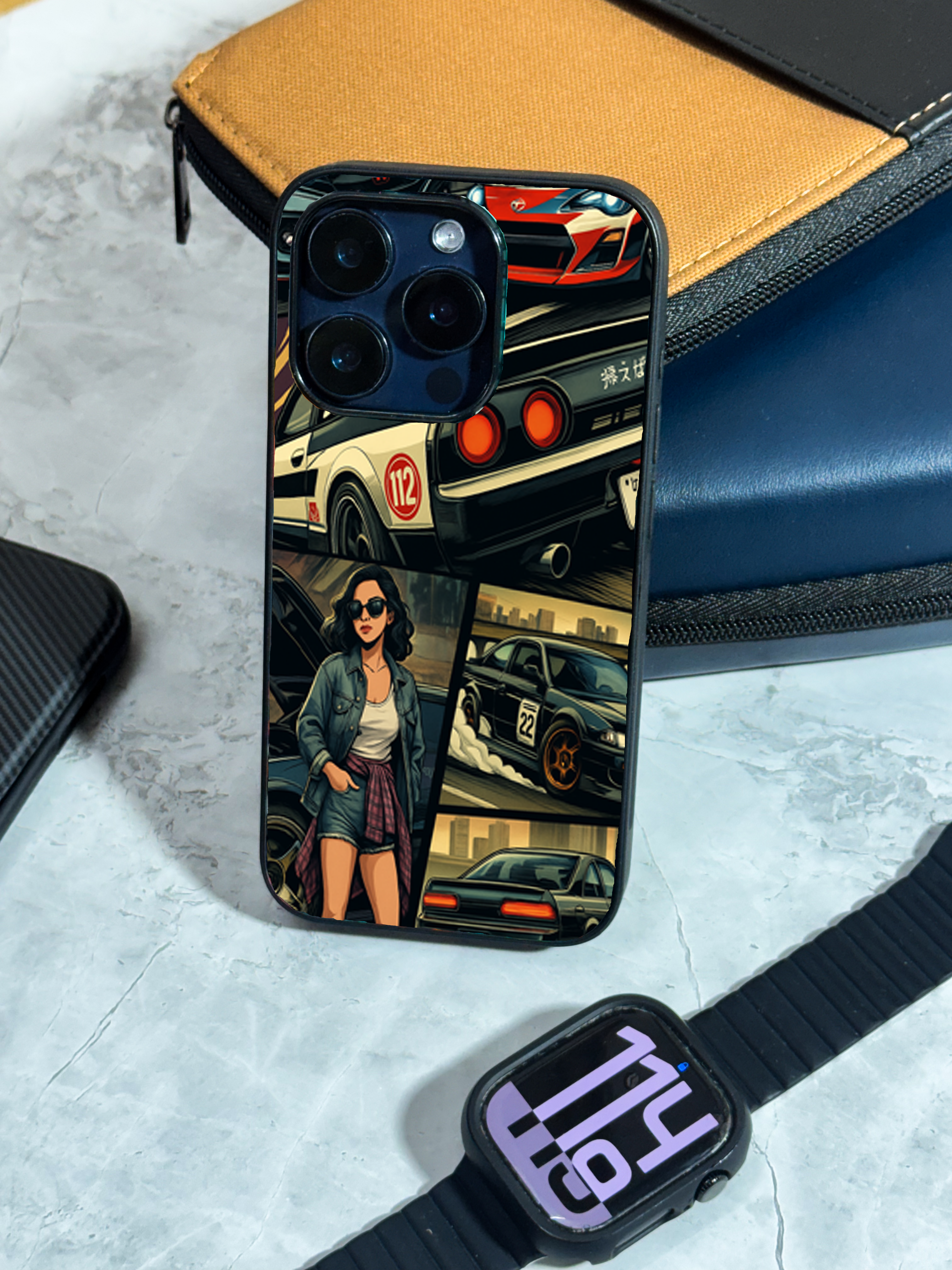 Bold and Classy Tokyo Drifted Case iPhone Covers (11–16) Series
