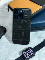 Bold and Classy Armory Black Case iPhone Covers (11–16) Series