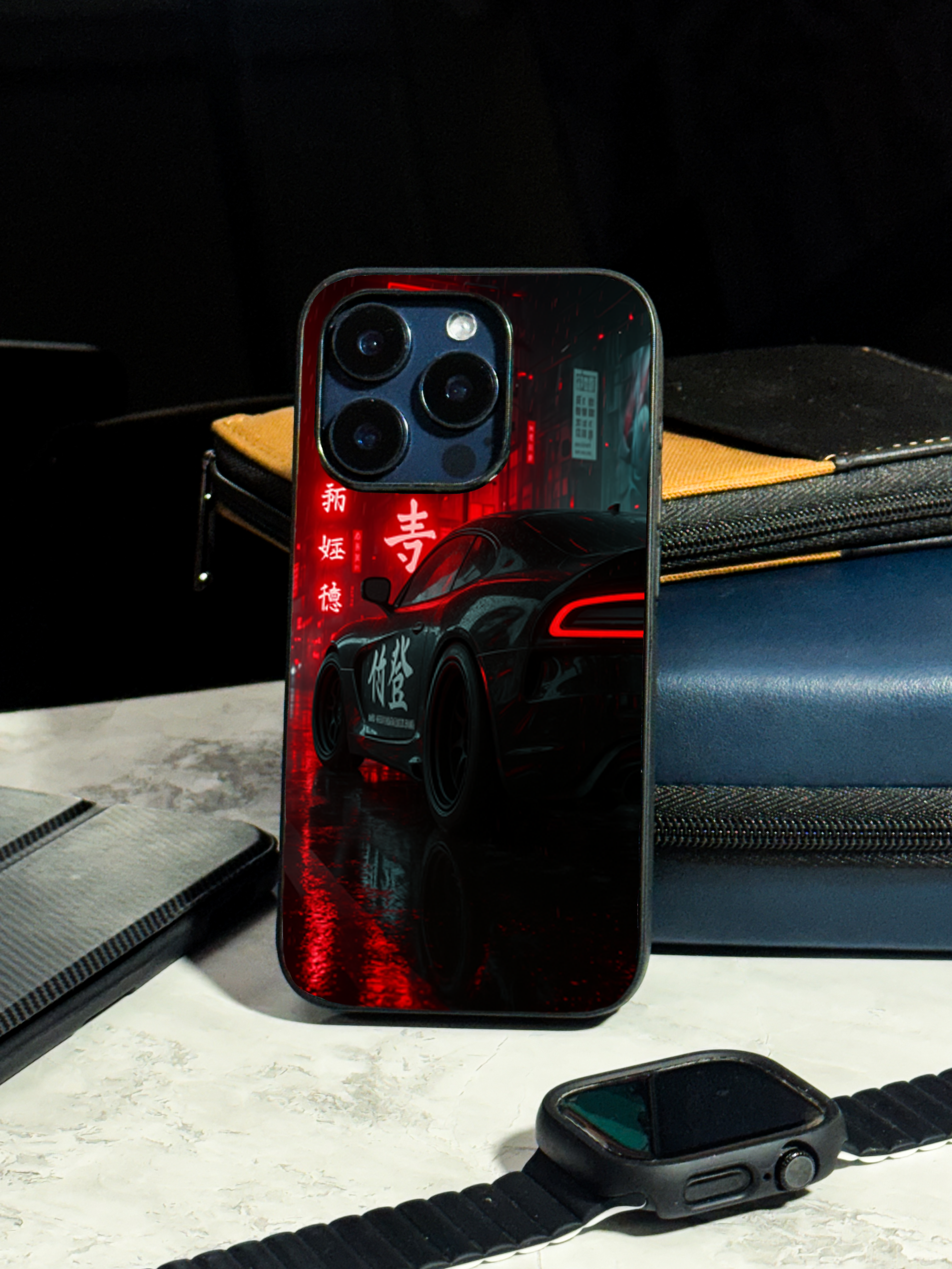 Bold and Classy Cyber Streets Case iPhone Covers (11–16) Series