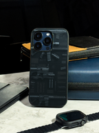 Bold and Classy Armory Black Case iPhone Covers (11–16) Series