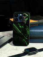 Bold and Classy Neon Reaper Case iPhone Covers (11–16) Series