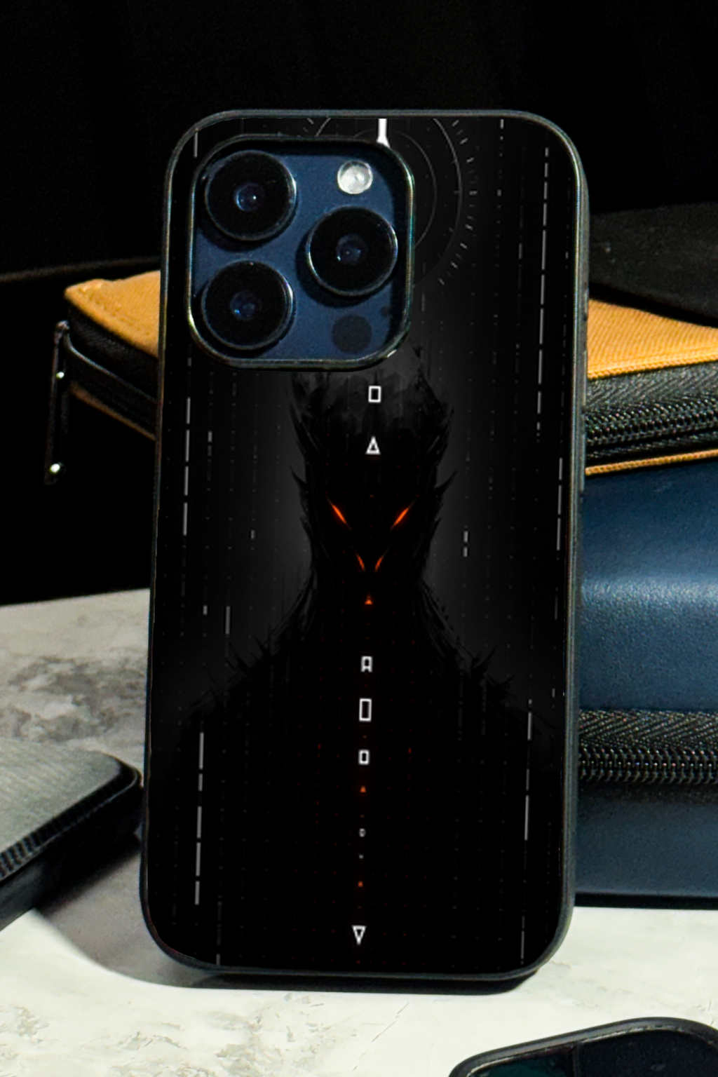 Bold and Classy Dark Protocol iPhone Covers (11–16) Series