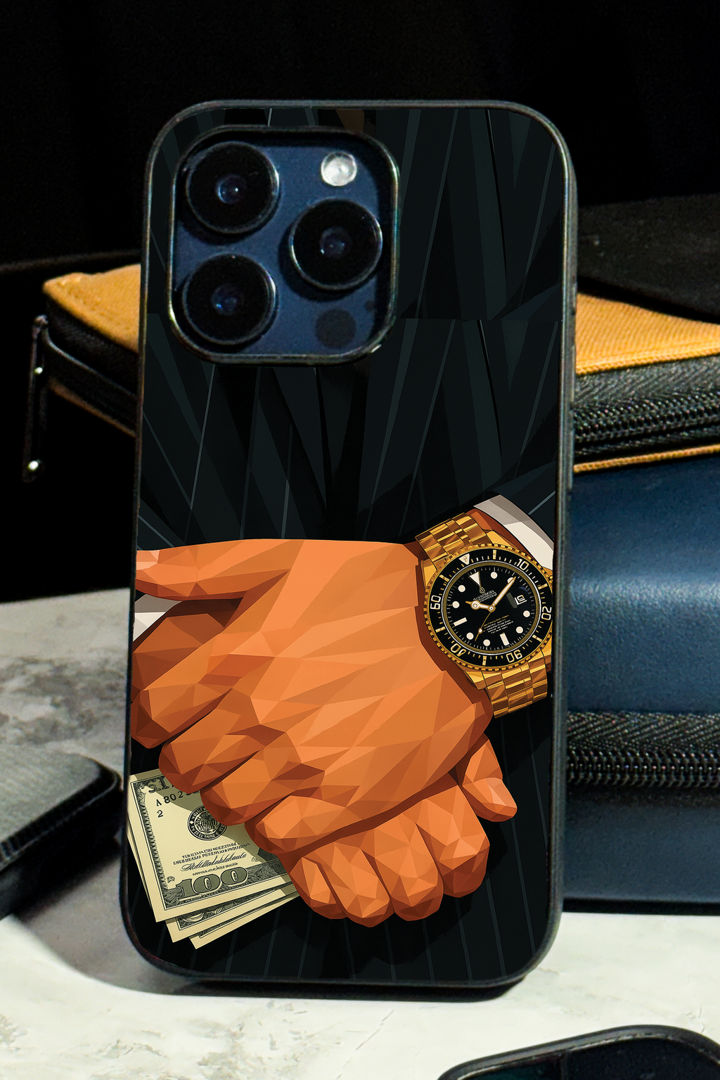 Bold and Classy Money Talks iPhone Covers (11–16) Series