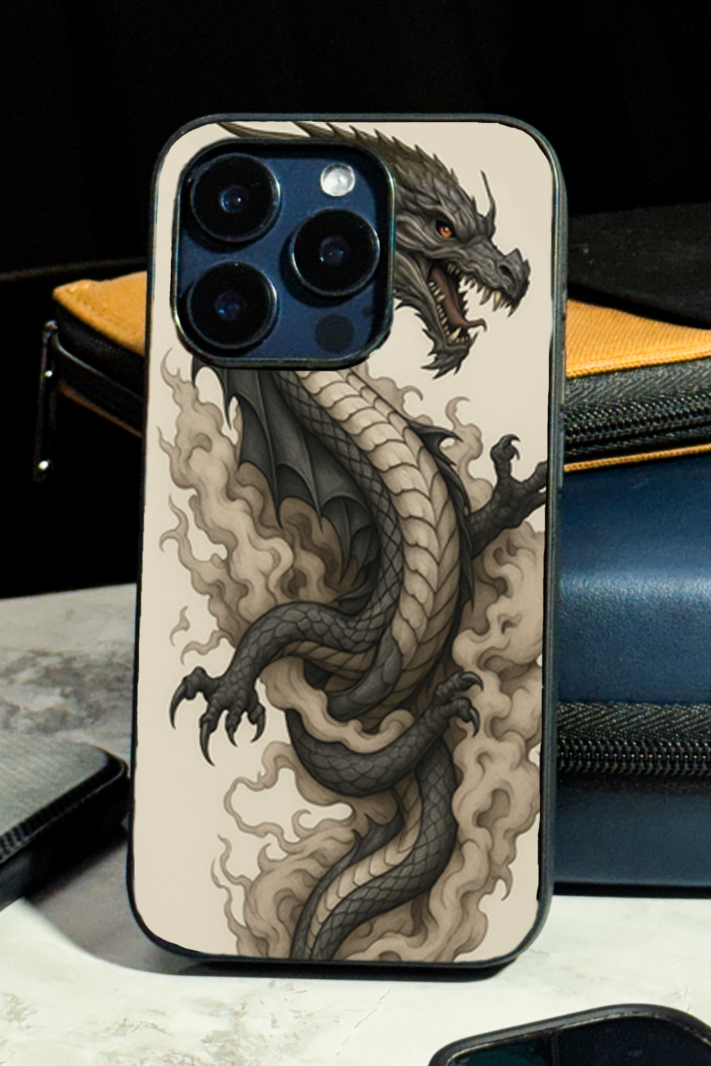 Bold and Classy Draconic Fury Vibe Case iPhone Covers (11–16) Series