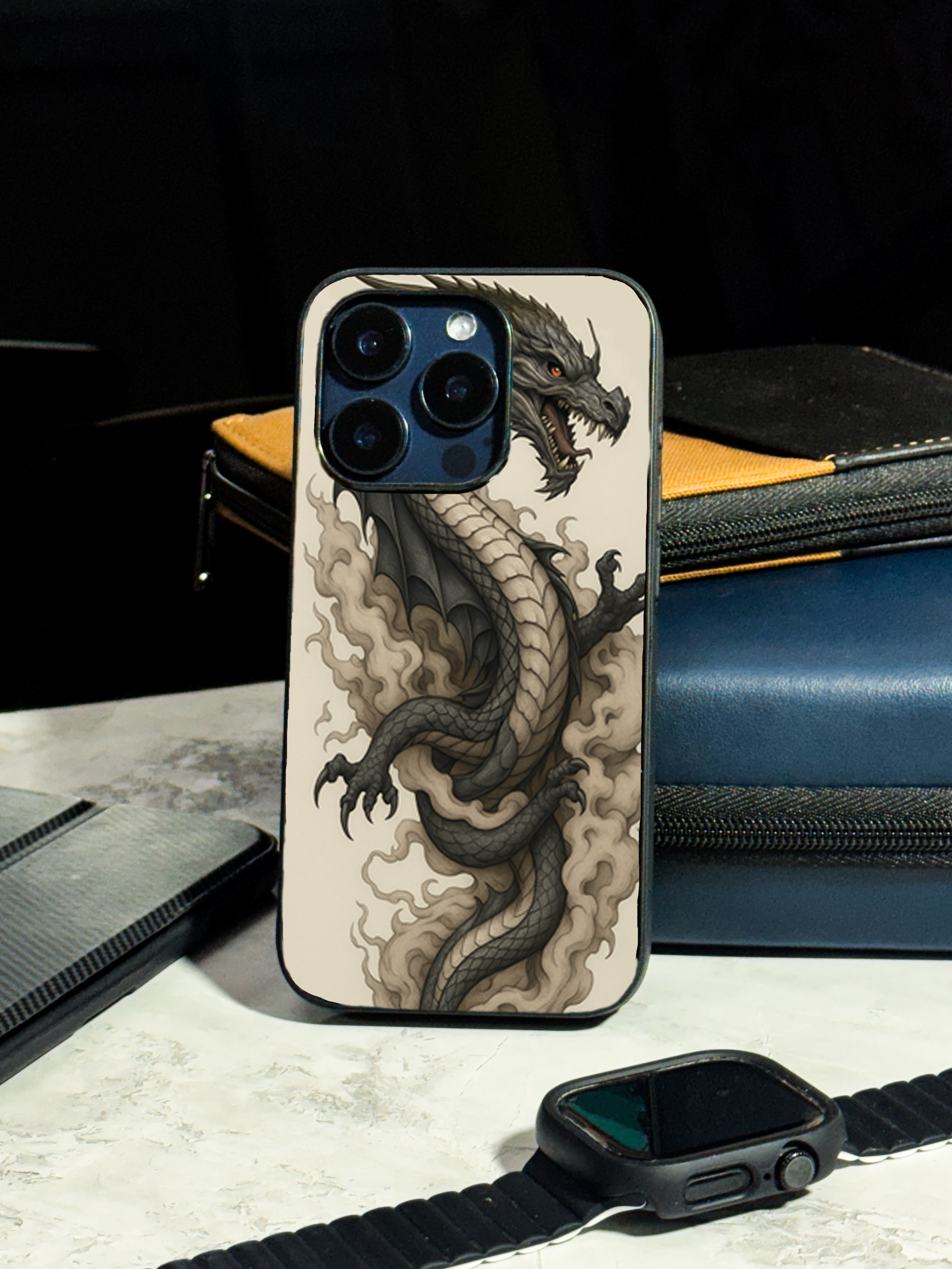 Bold and Classy Draconic Fury Vibe Case iPhone Covers (11–16) Series