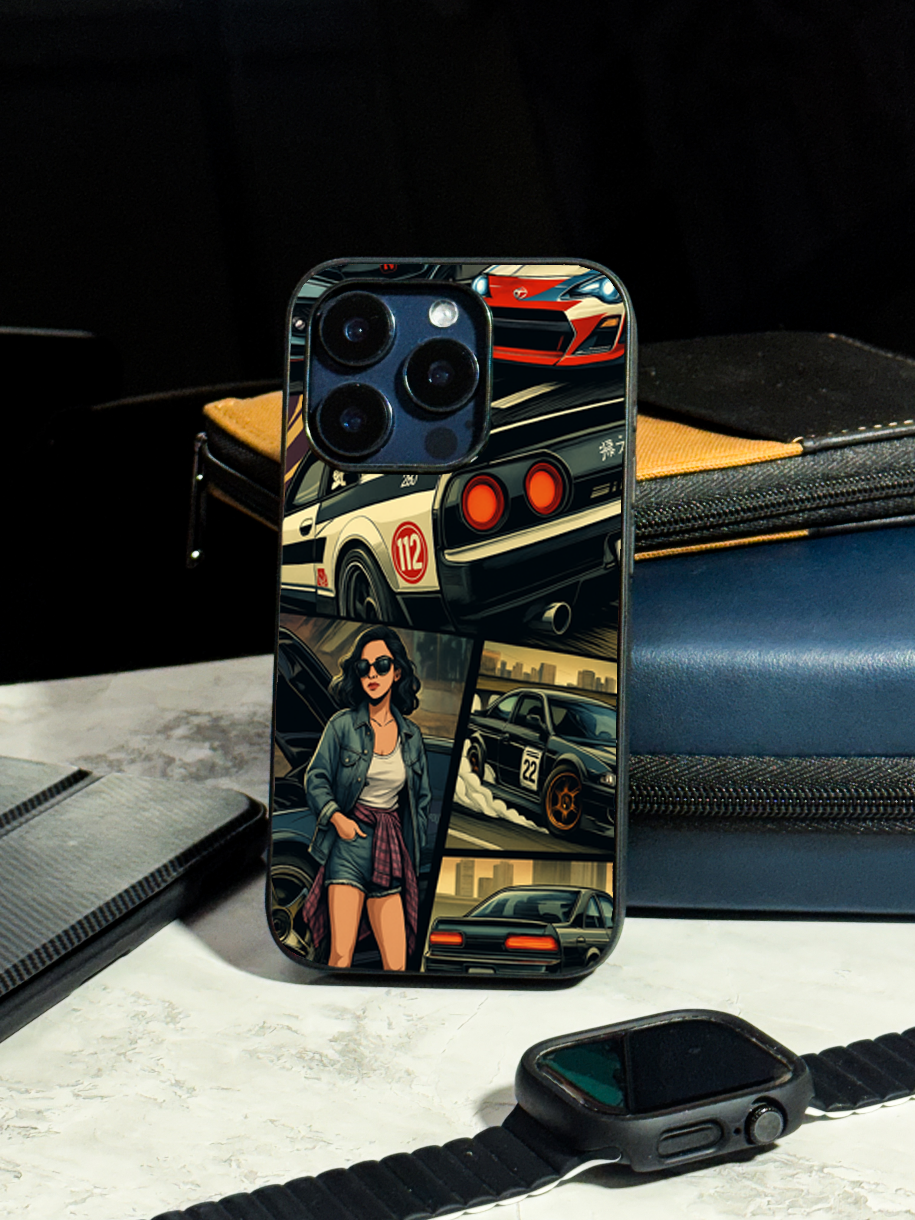 Bold and Classy Tokyo Drifted Case iPhone Covers (11–16) Series