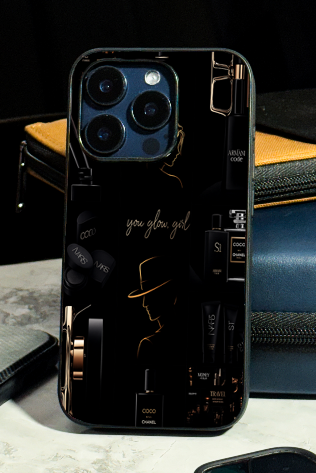 Bold and Classy Glow Luxe iPhone Covers (11–16) Series