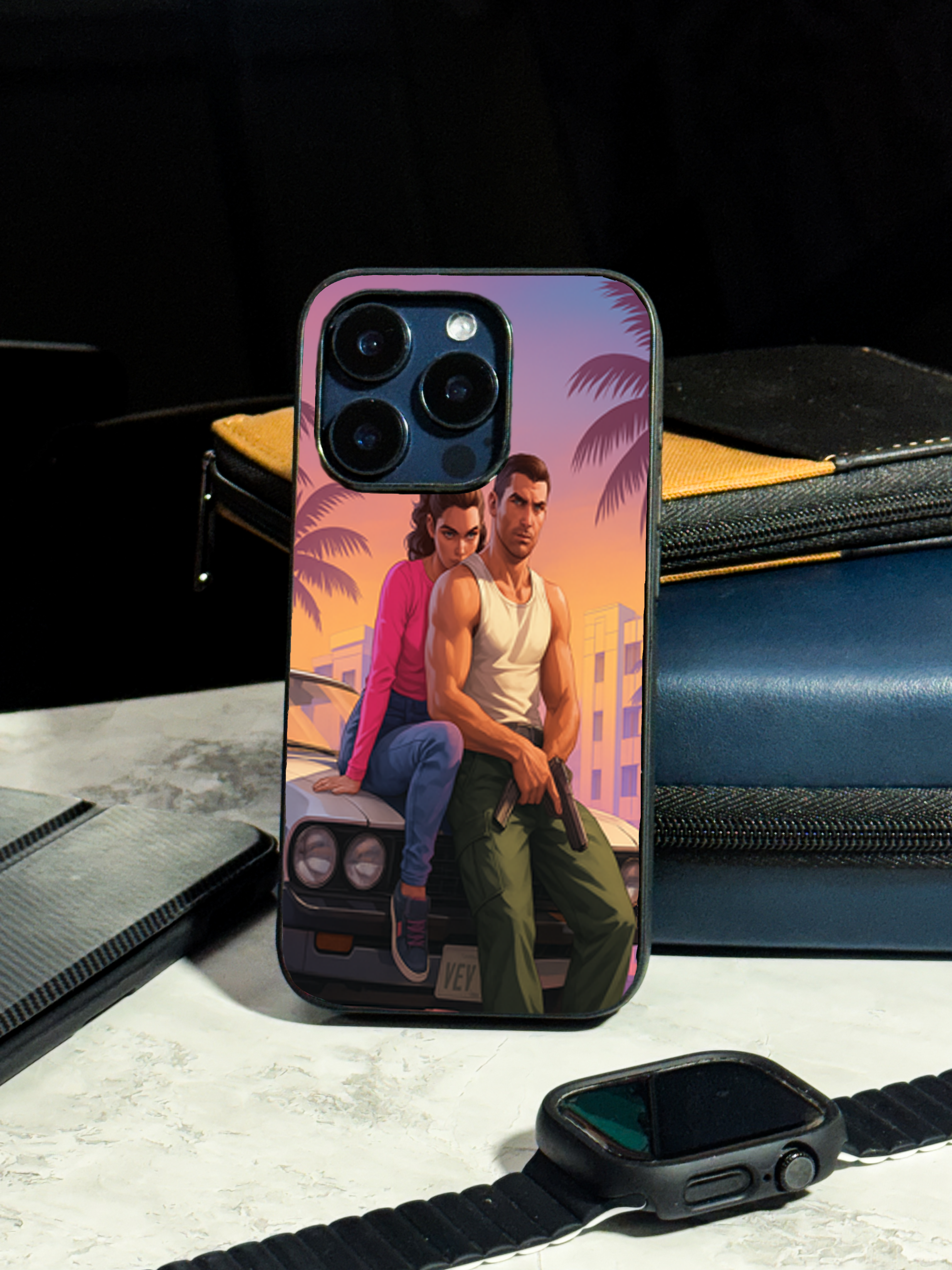 Bold and Classy Neon Vice iPhone Covers (11–16) Series