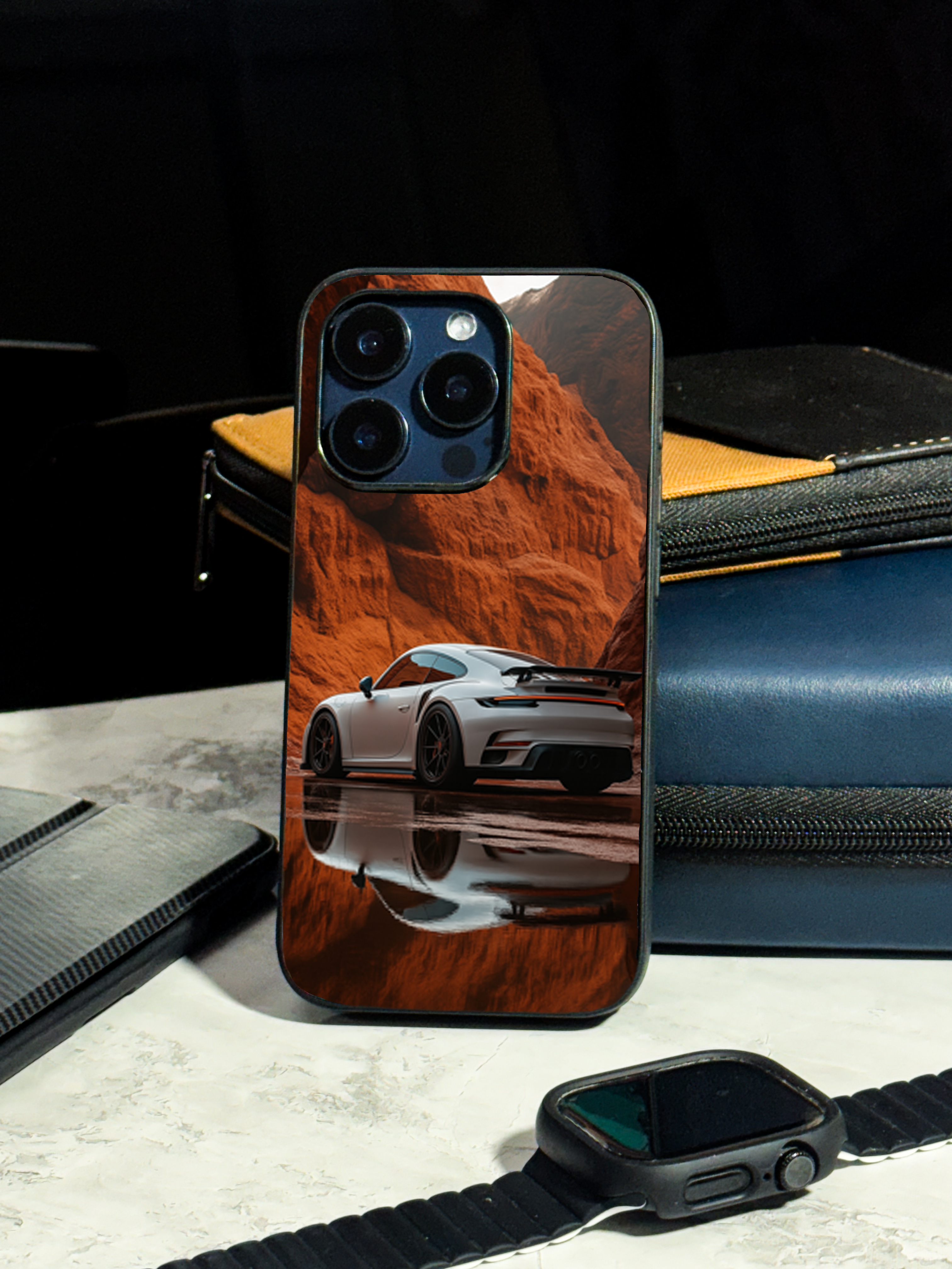 Bold and Classy Desert Drift Case iPhone Covers (11–16) Series