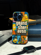 Bold and Classy Yellow Mayhem iPhone Covers (11–16) Series