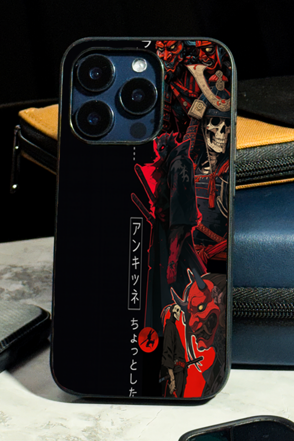 Bold and Classy Death Samurai iPhone Covers (11–16) Series