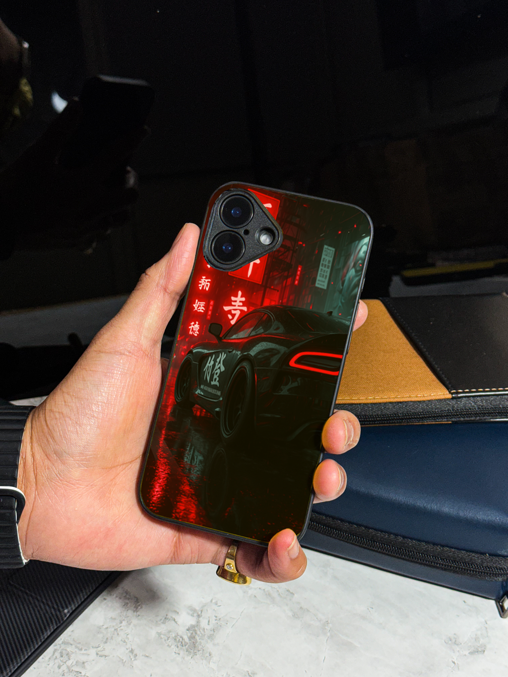 Bold and Classy Cyber Streets Case iPhone Covers (11–16) Series