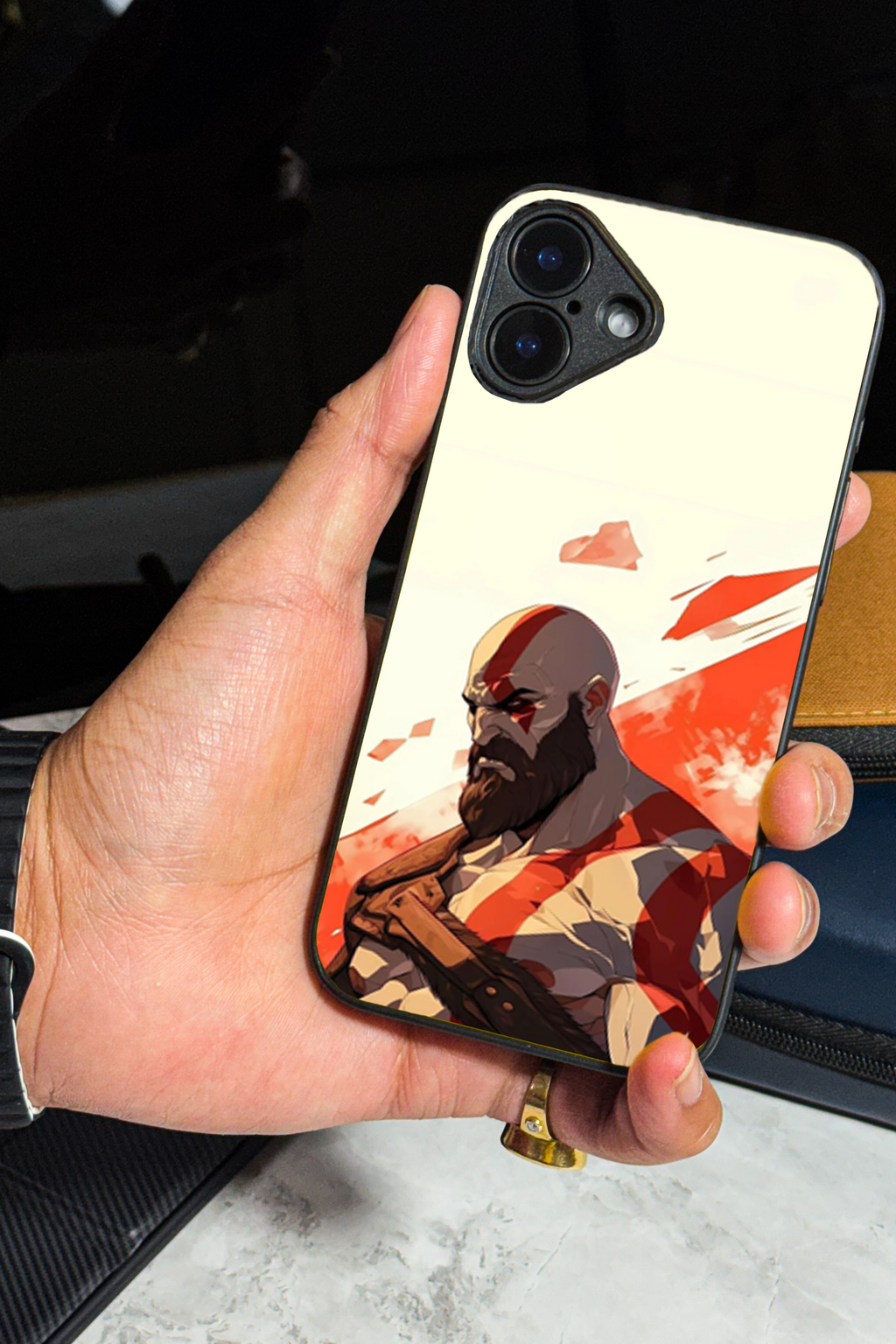 Bold and Classy War God Case iPhone Covers (11–16) Series