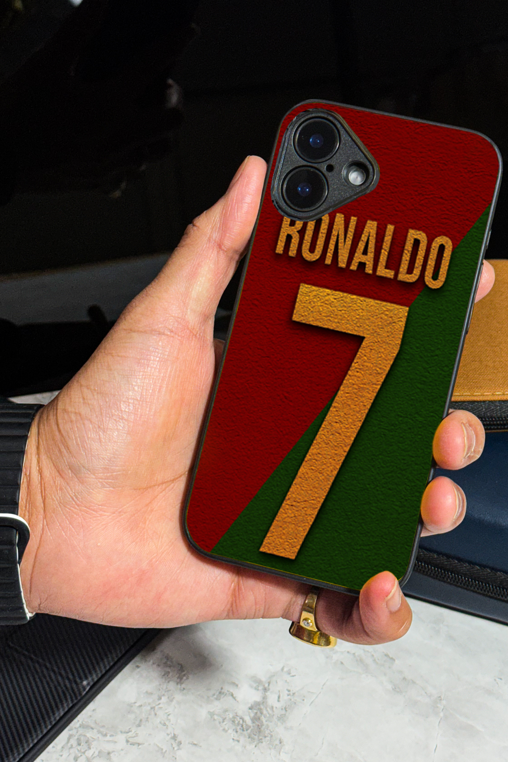 Bold and Classy CR7 Nation iPhone Covers (11–16) Series