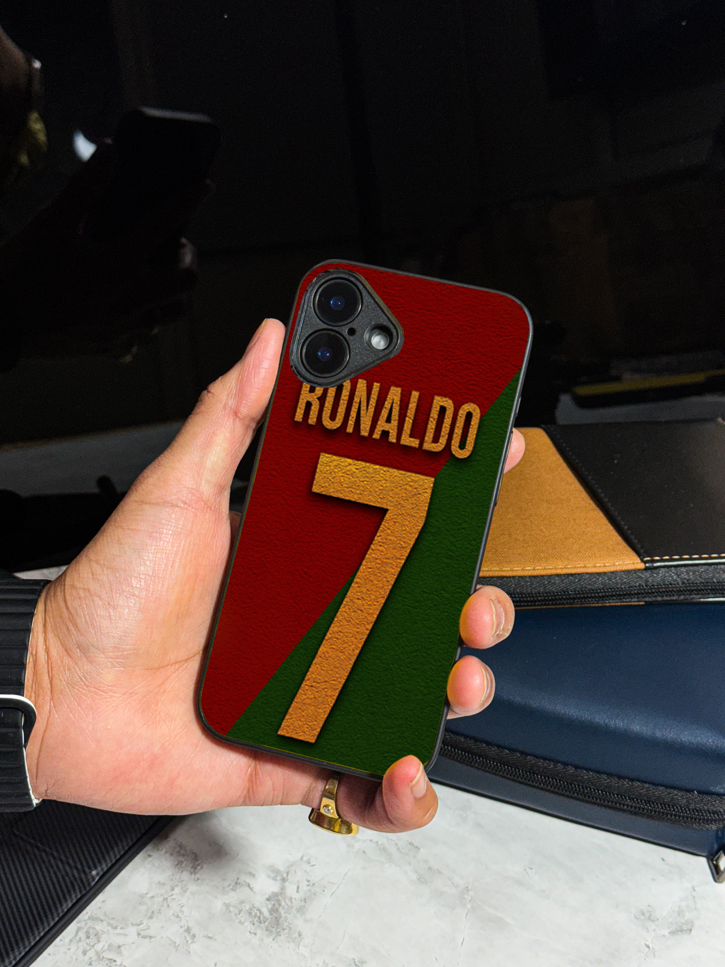 Bold and Classy CR7 Nation iPhone Covers (11–16) Series