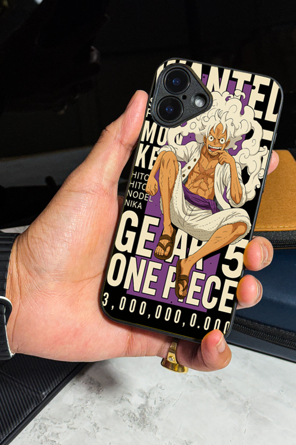 Bold and Classy Freedom Luffy iPhone Covers (11–16) Series