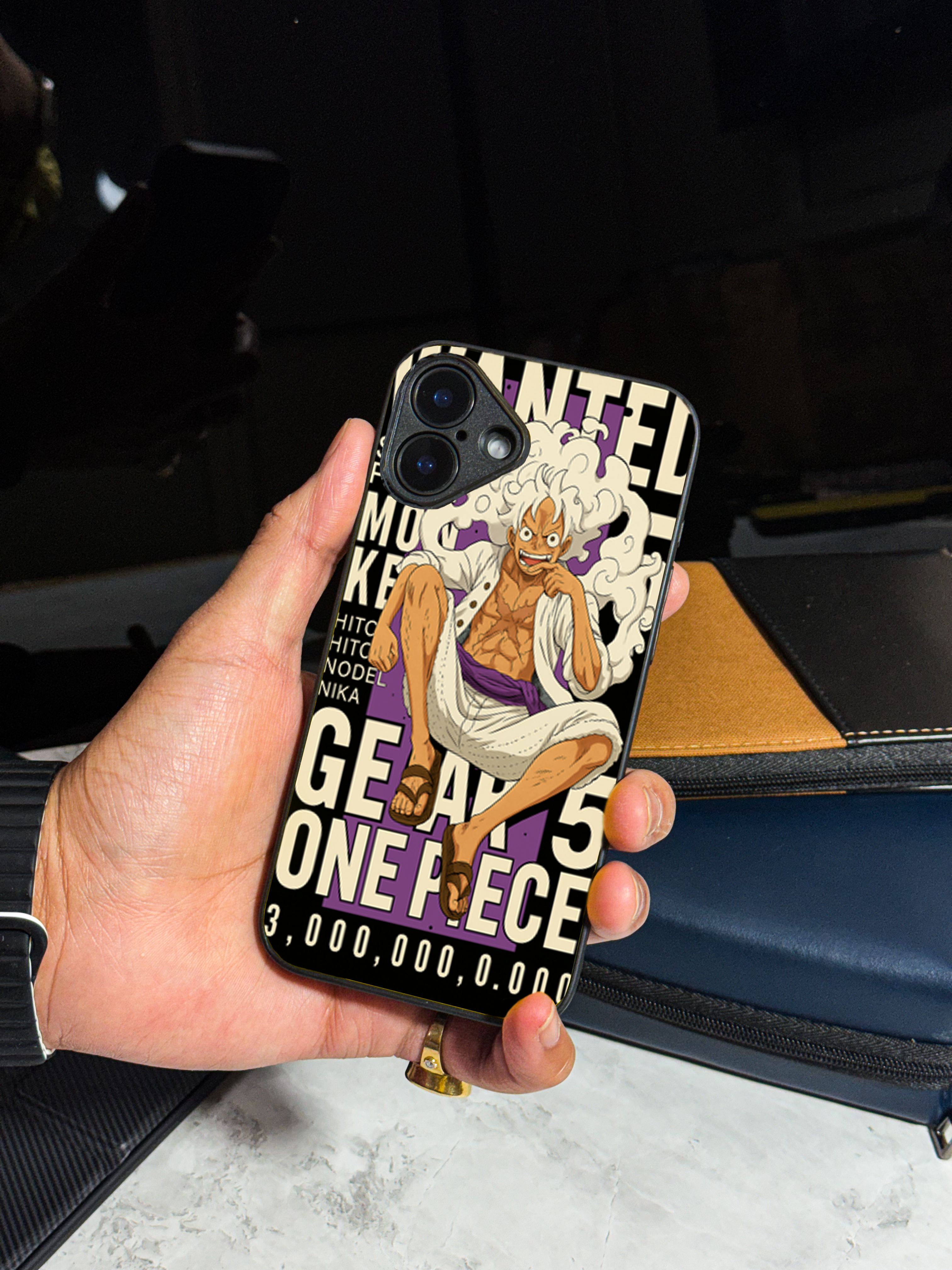 Bold and Classy Freedom Luffy iPhone Covers (11–16) Series