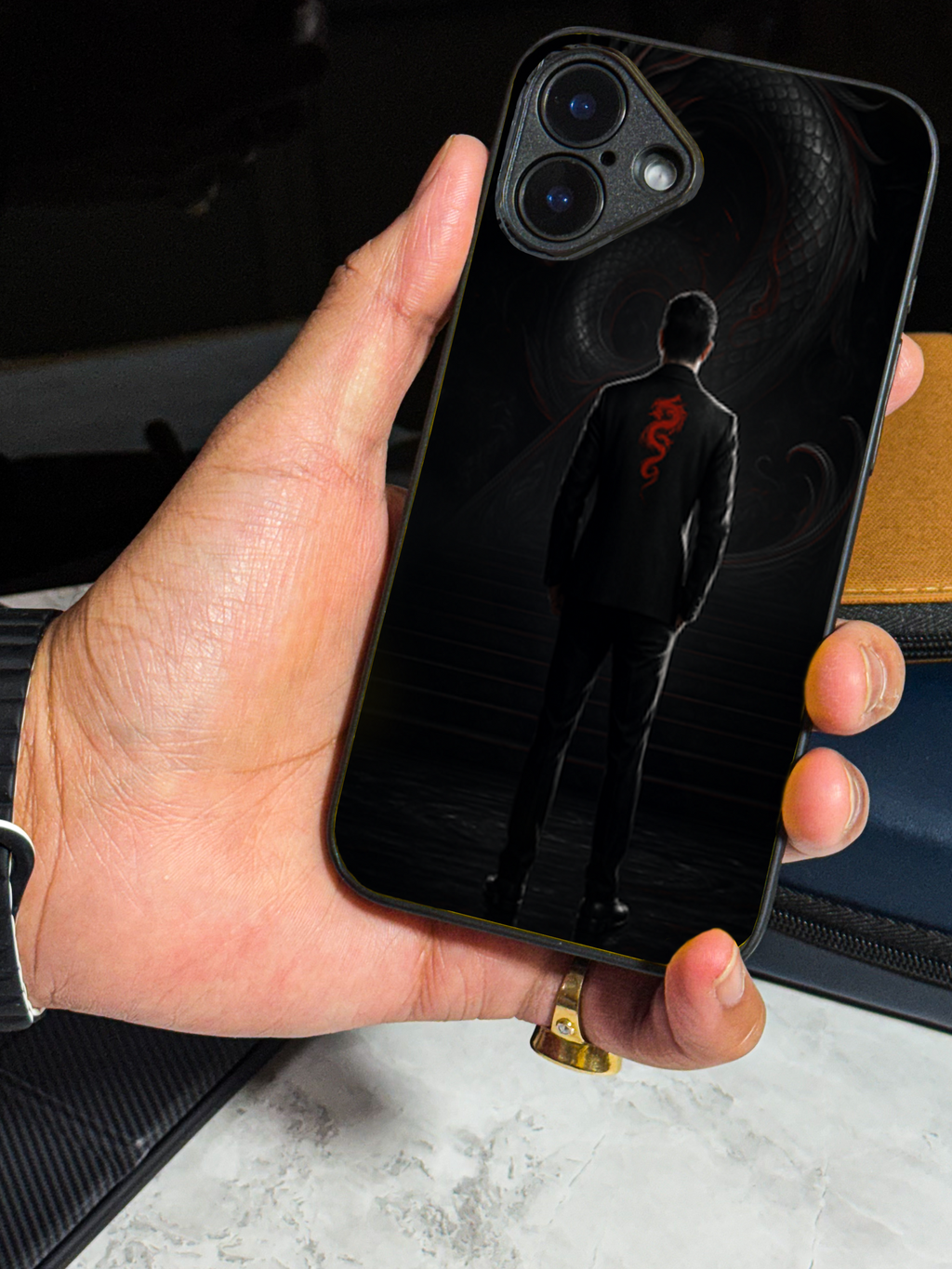 Bold and Classy Dark Dynasty iPhone Covers (11–16) Series