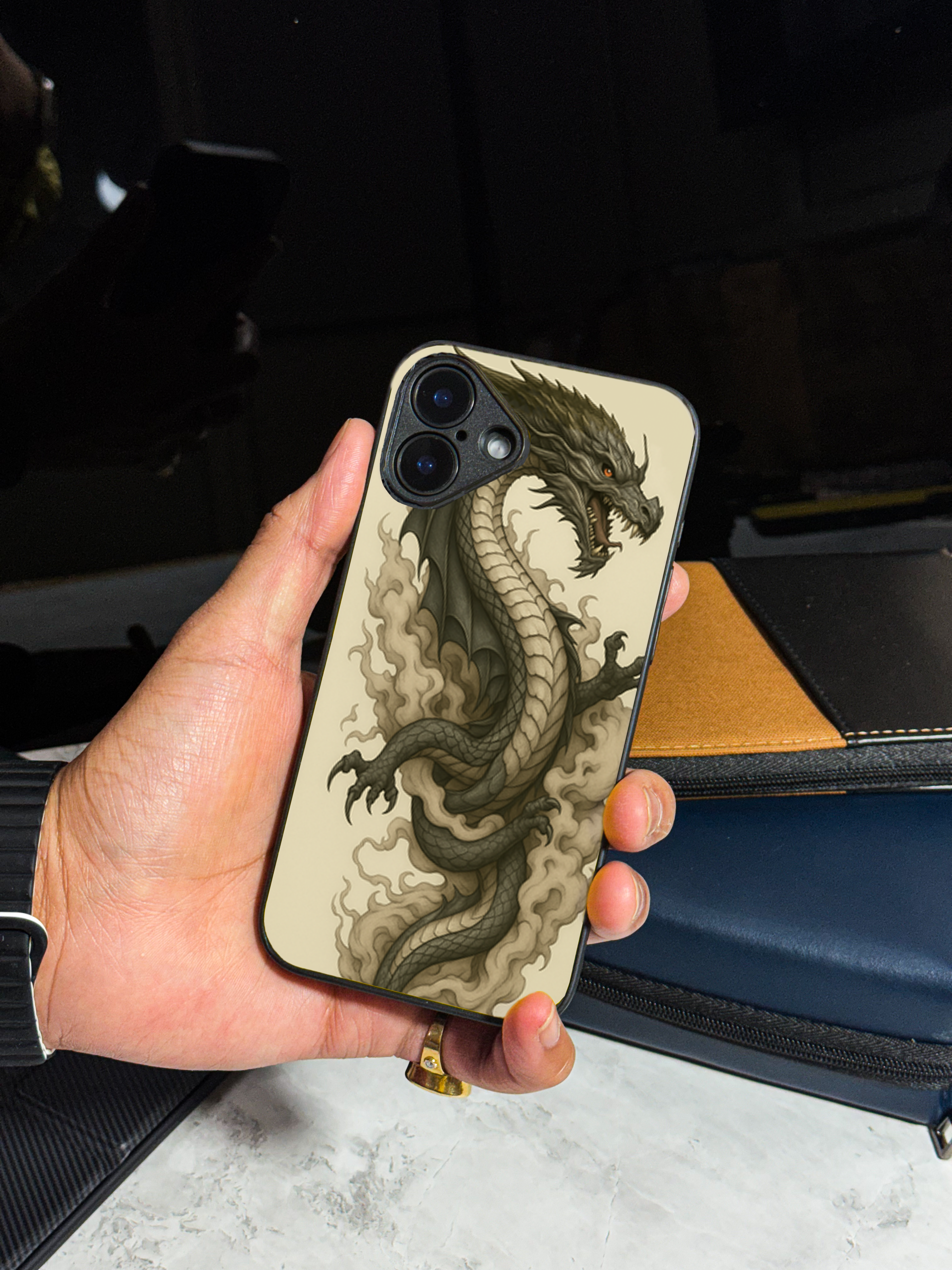 Bold and Classy Draconic Fury Vibe Case iPhone Covers (11–16) Series
