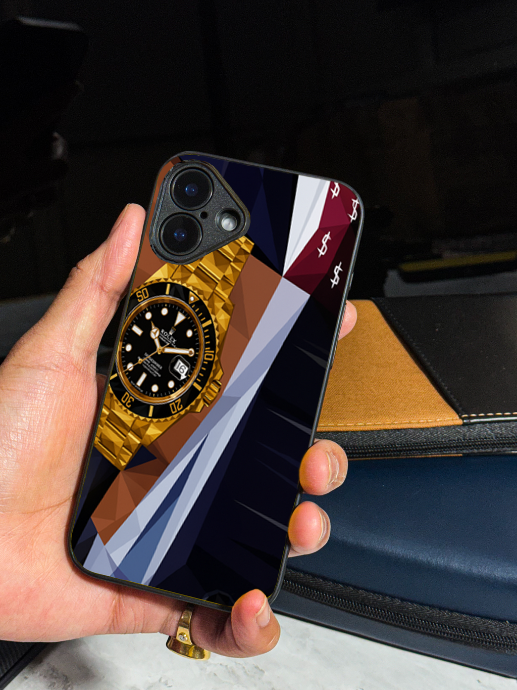 Bold and Classy Golden Hour iPhone Covers (11–16) Series