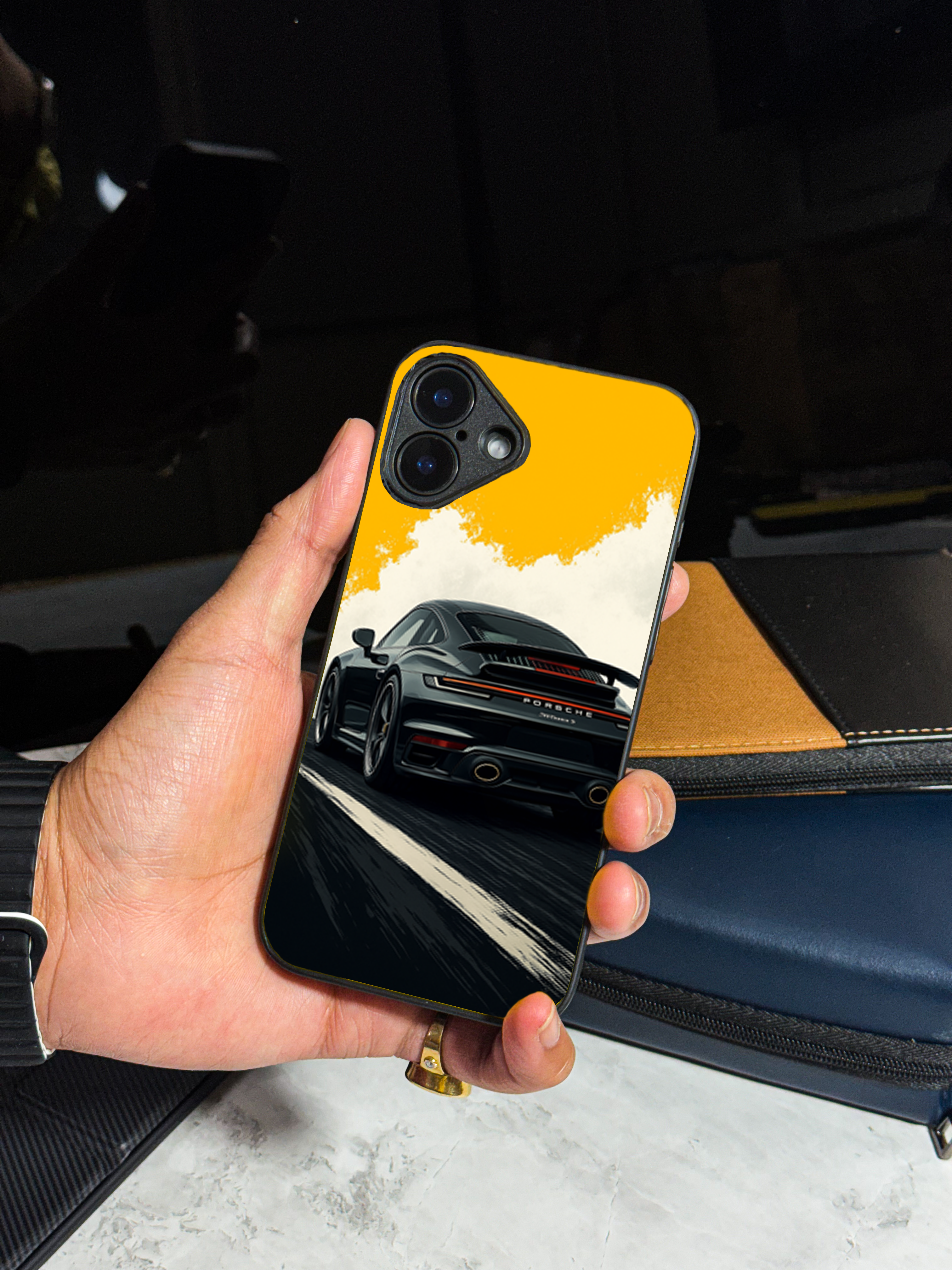 Bold and Classy Road Phantom iPhone Covers (11–16) Series