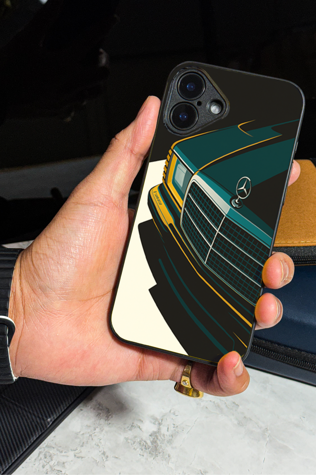 Bold and Classy Luxury Drive iPhone Covers (11–16) Series