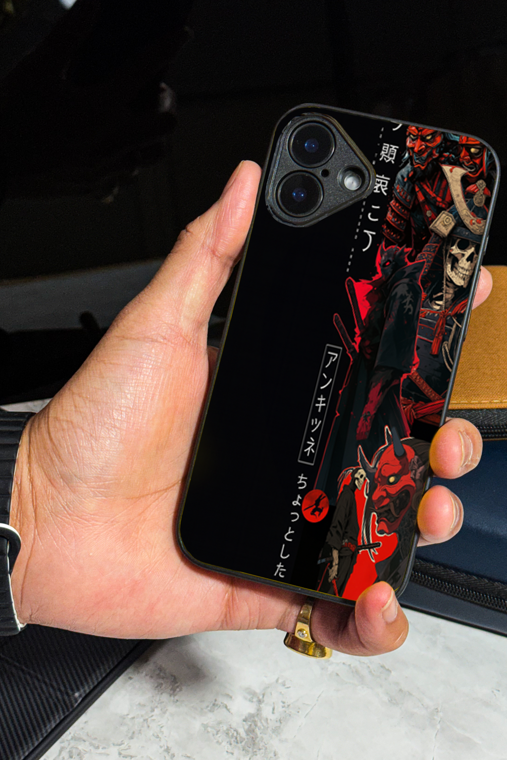 Bold and Classy Death Samurai iPhone Covers (11–16) Series