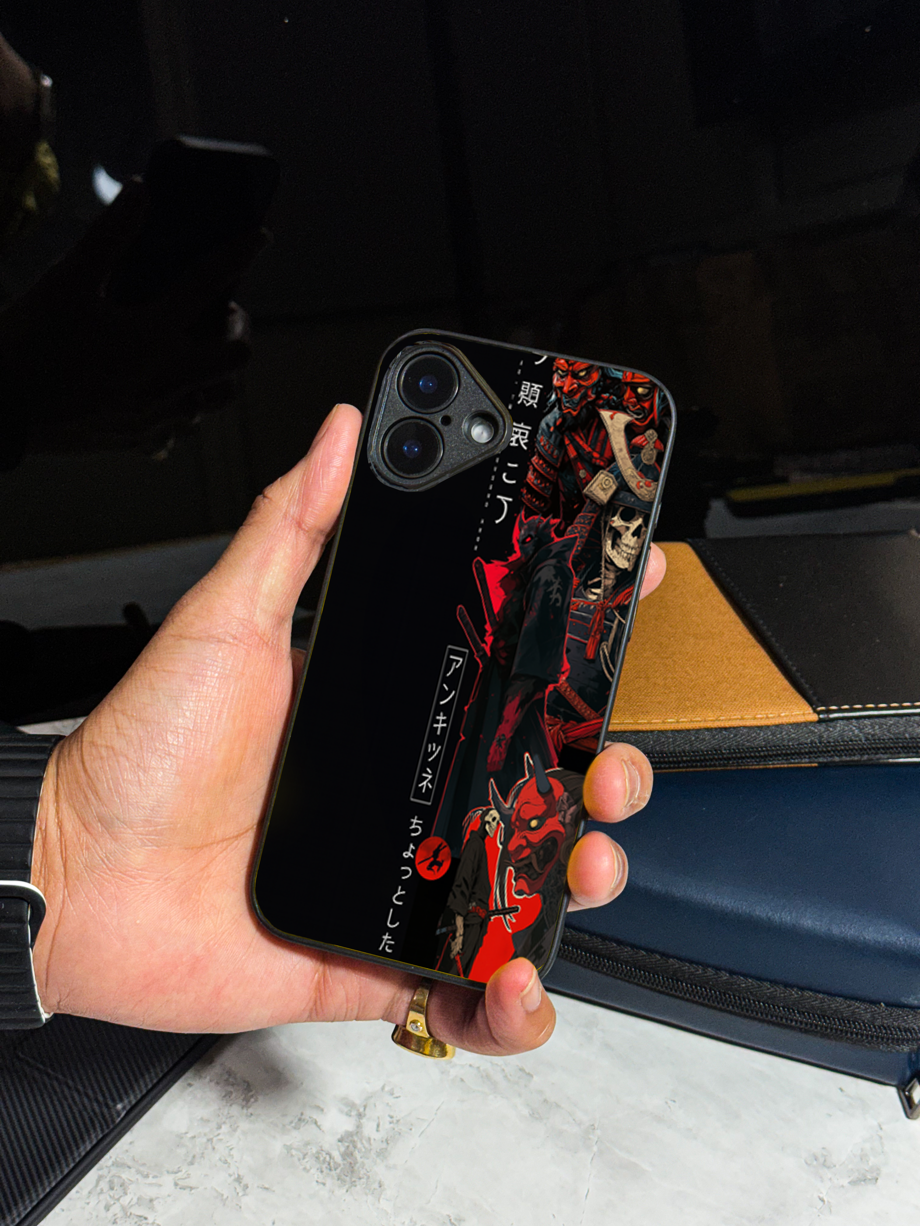 Bold and Classy Death Samurai iPhone Covers (11–16) Series