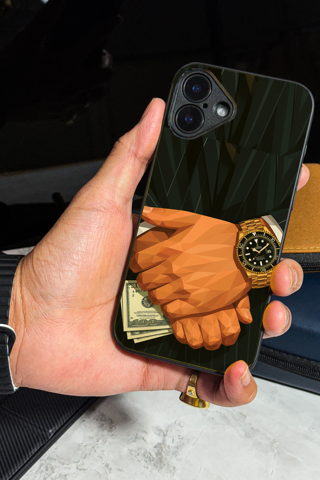 Bold and Classy Money Talks iPhone Covers (11–16) Series