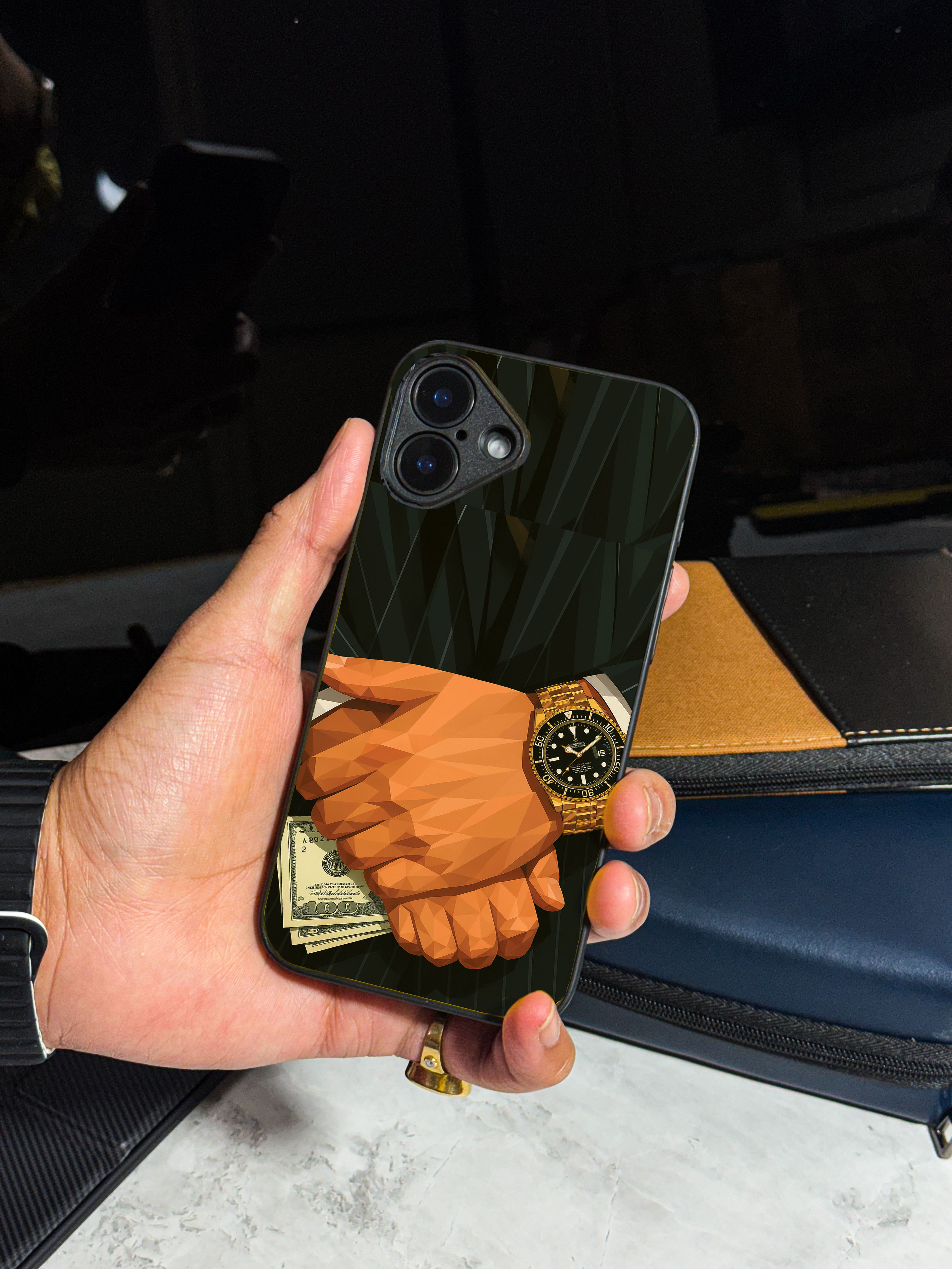 Bold and Classy Money Talks iPhone Covers (11–16) Series