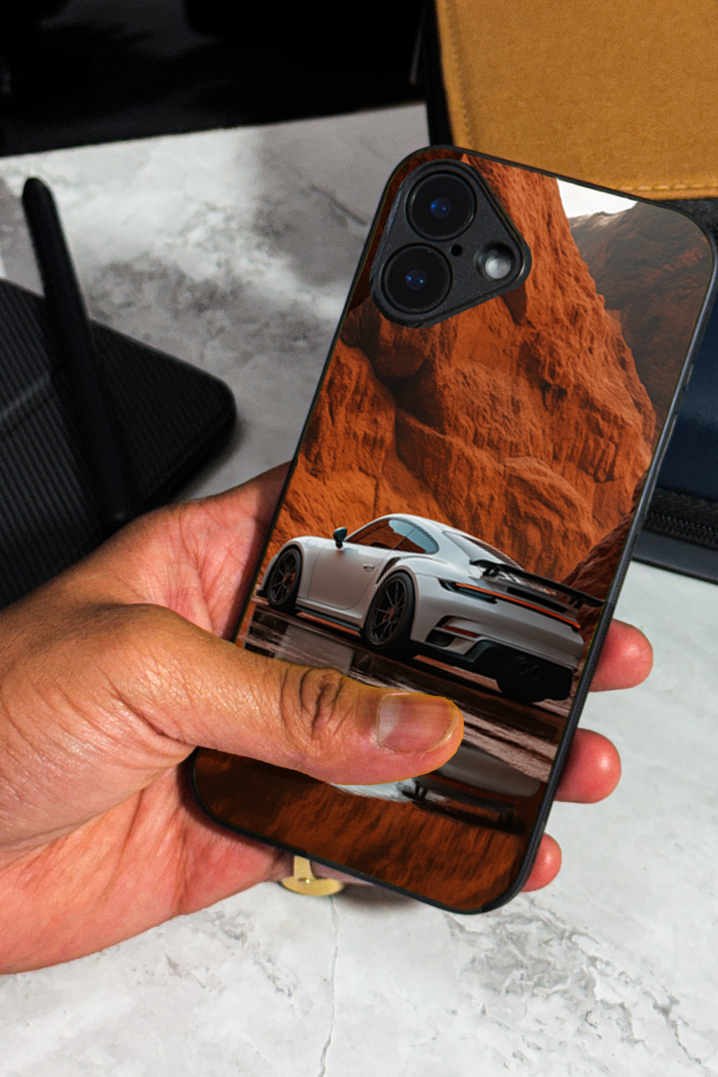 Bold and Classy Desert Drift Case iPhone Covers (11–16) Series