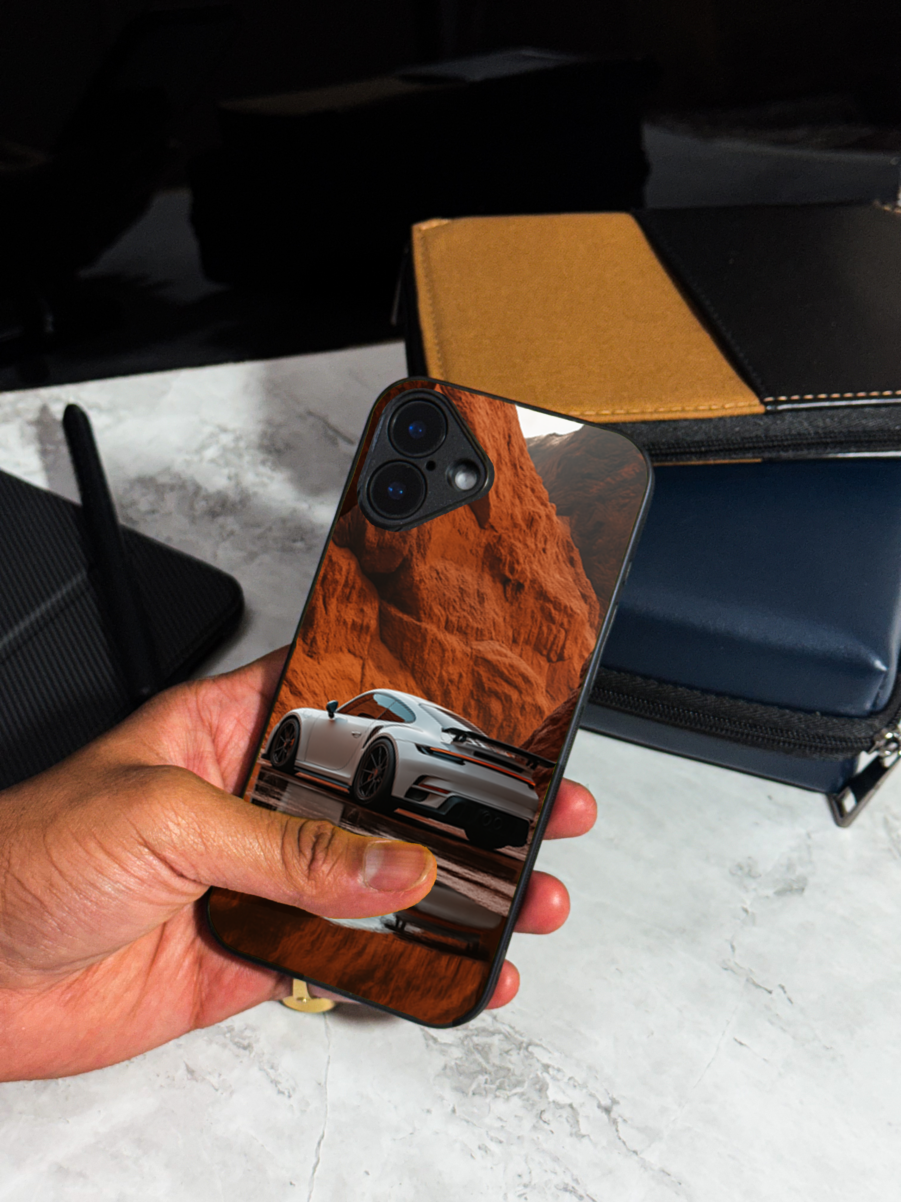 Bold and Classy Desert Drift Case iPhone Covers (11–16) Series