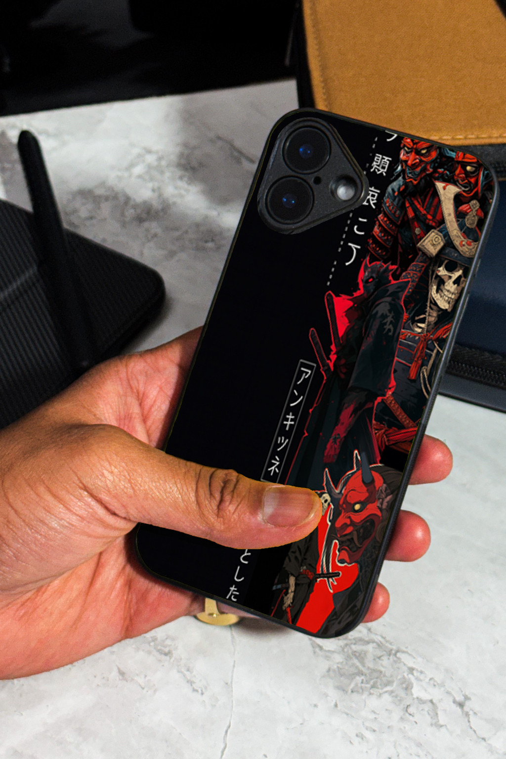 Bold and Classy Death Samurai iPhone Covers (11–16) Series