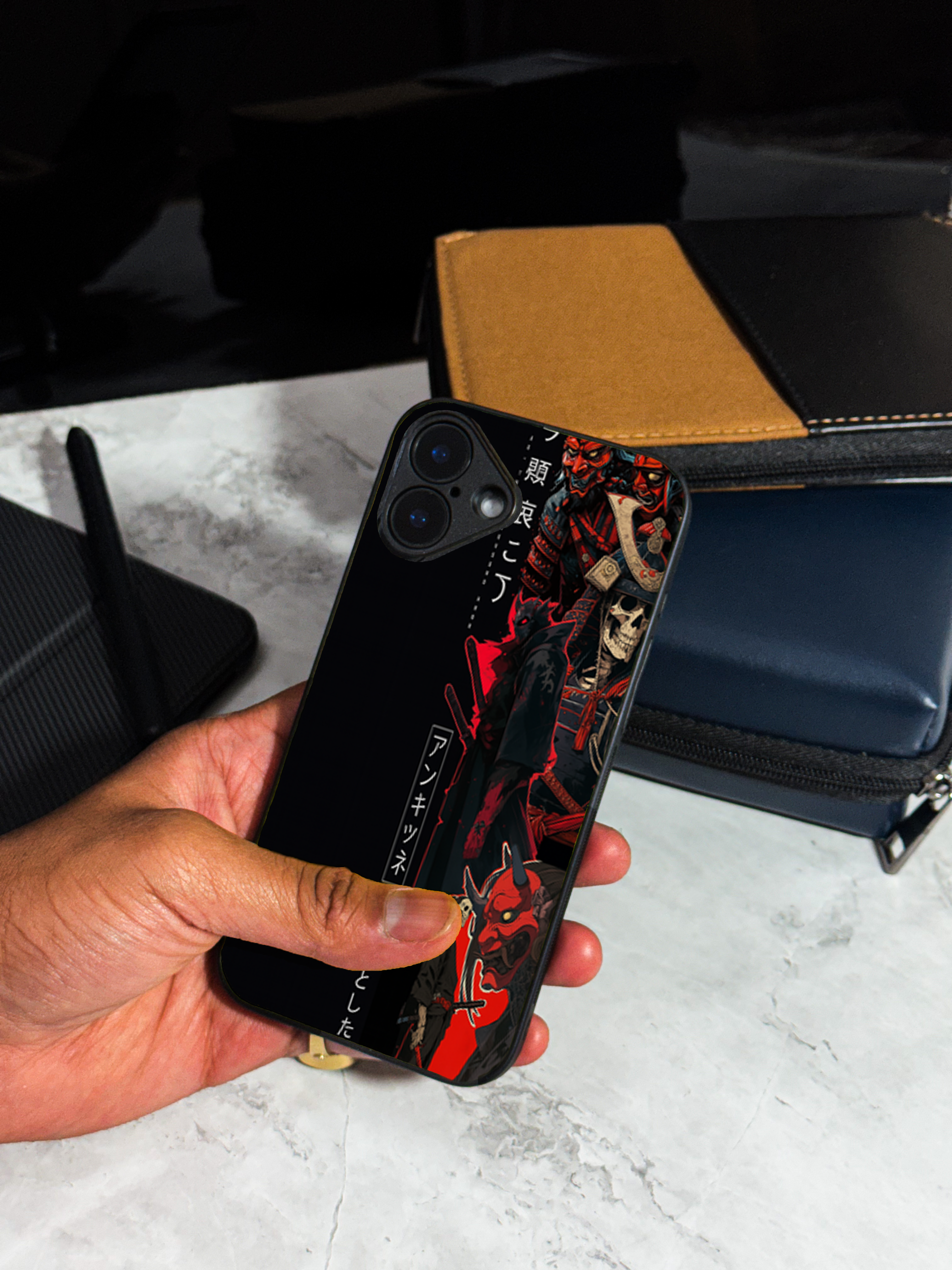 Bold and Classy Death Samurai iPhone Covers (11–16) Series