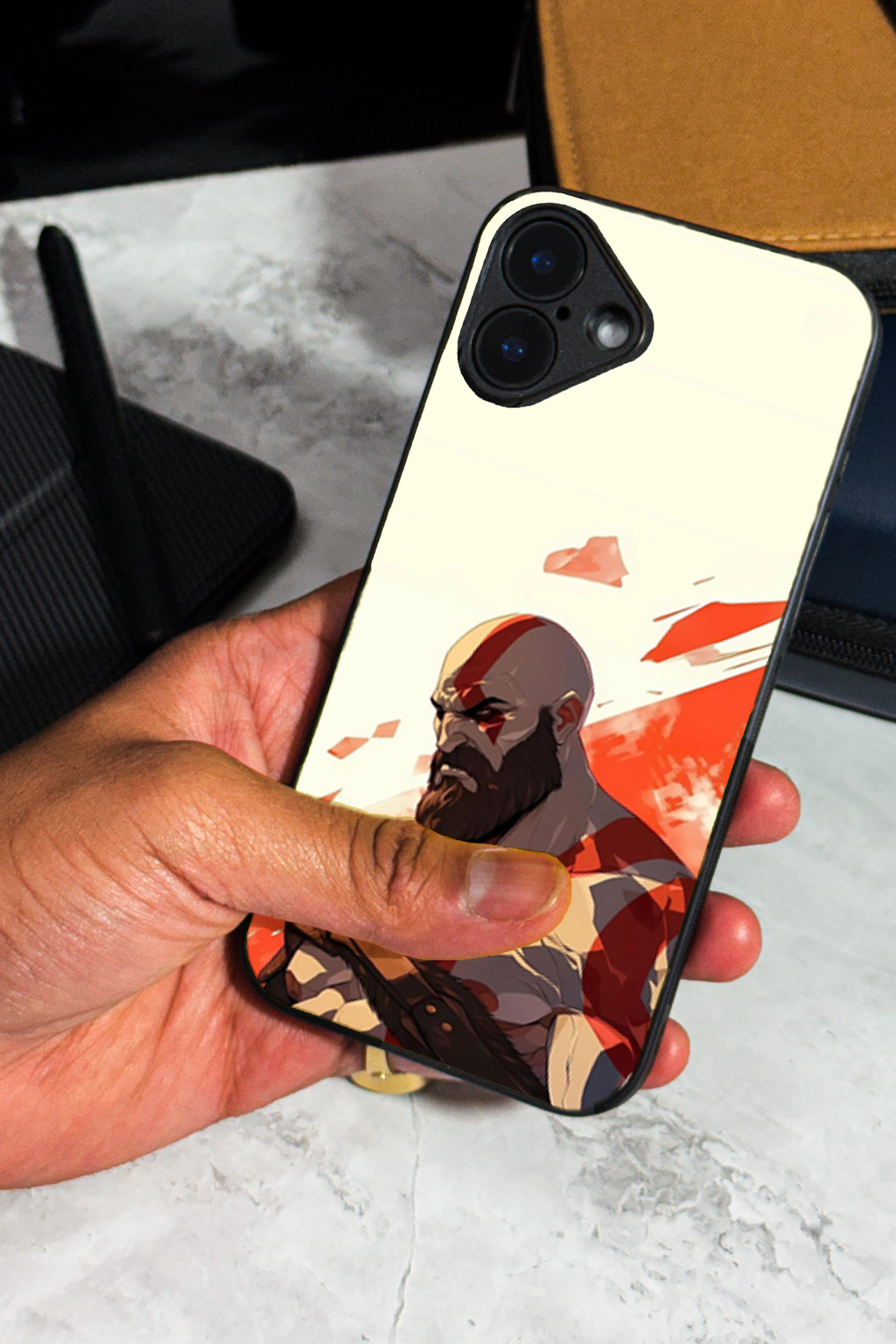 Bold and Classy War God Case iPhone Covers (11–16) Series