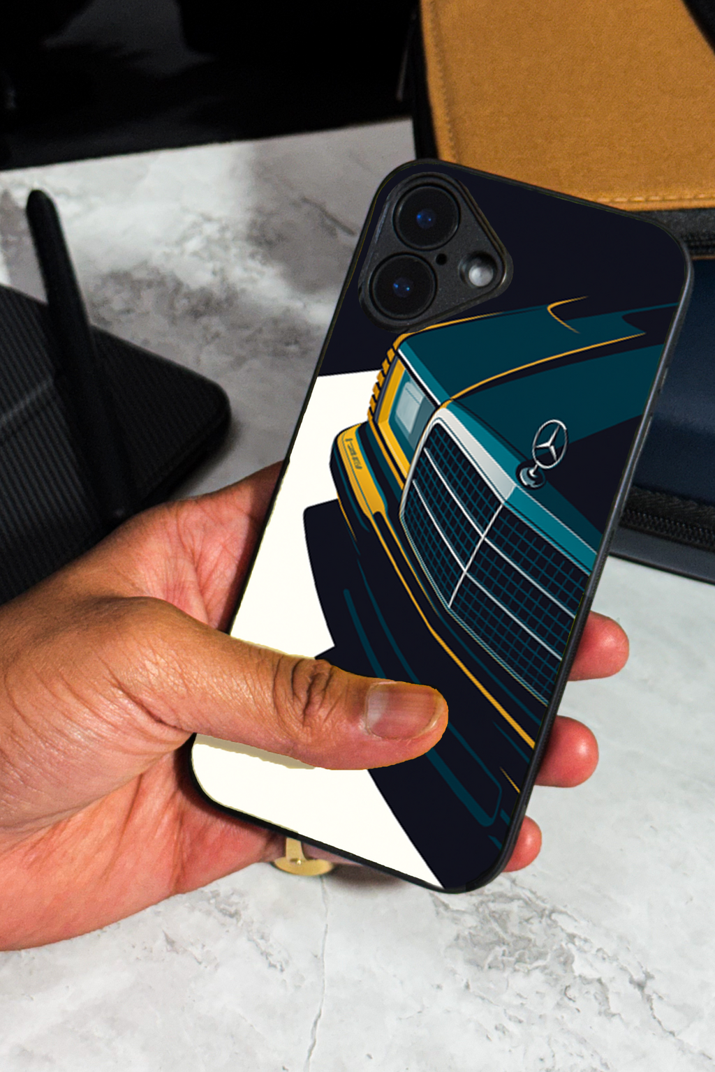 Bold and Classy Luxury Drive iPhone Covers (11–16) Series