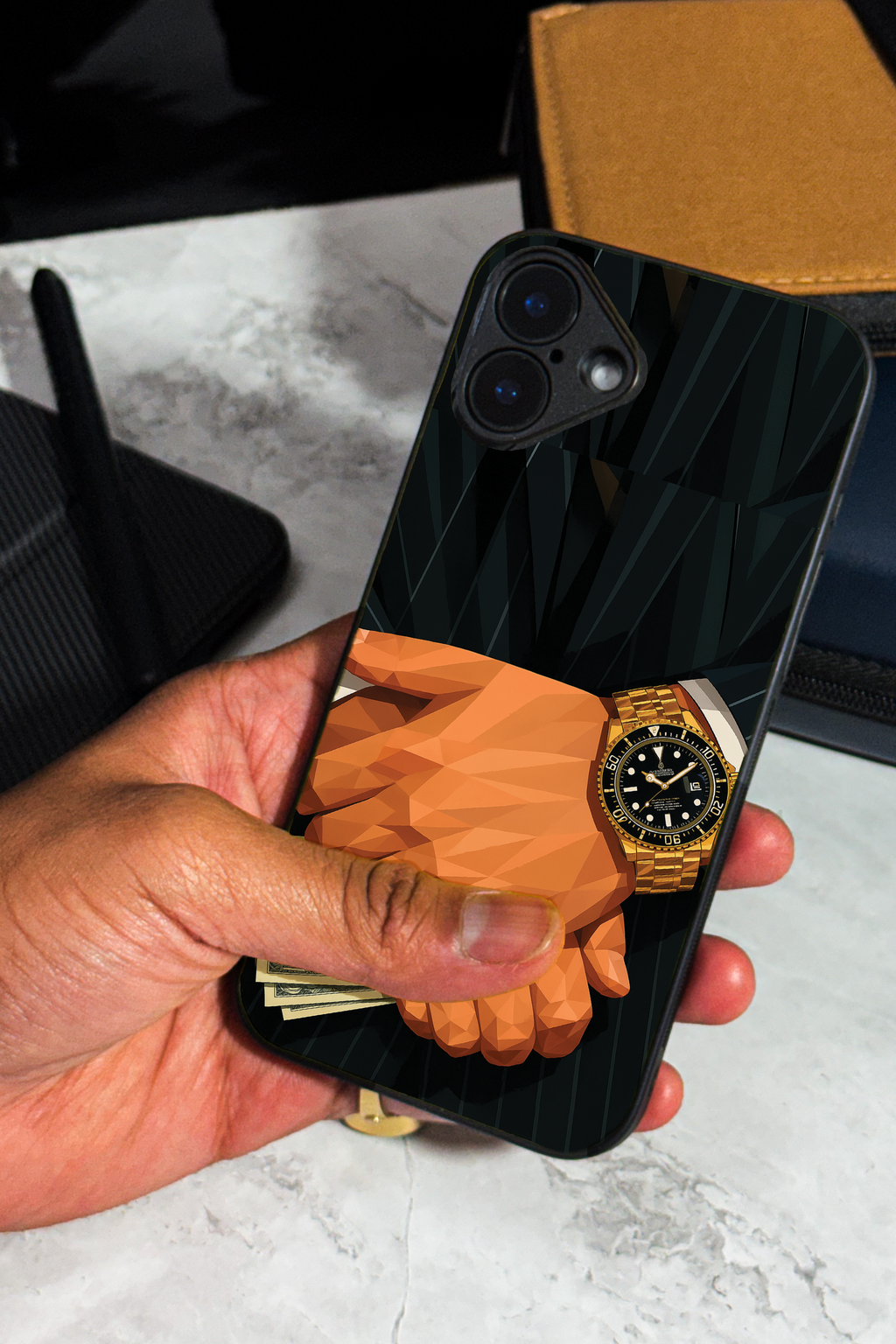 Bold and Classy Money Talks iPhone Covers (11–16) Series