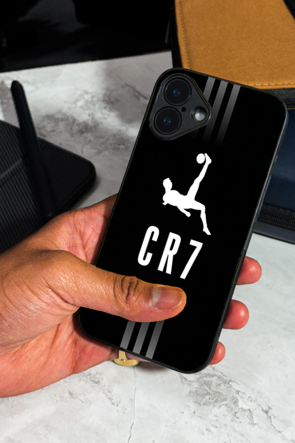 Bold and Classy Kick Legend Case iPhone Covers (11–16) Series