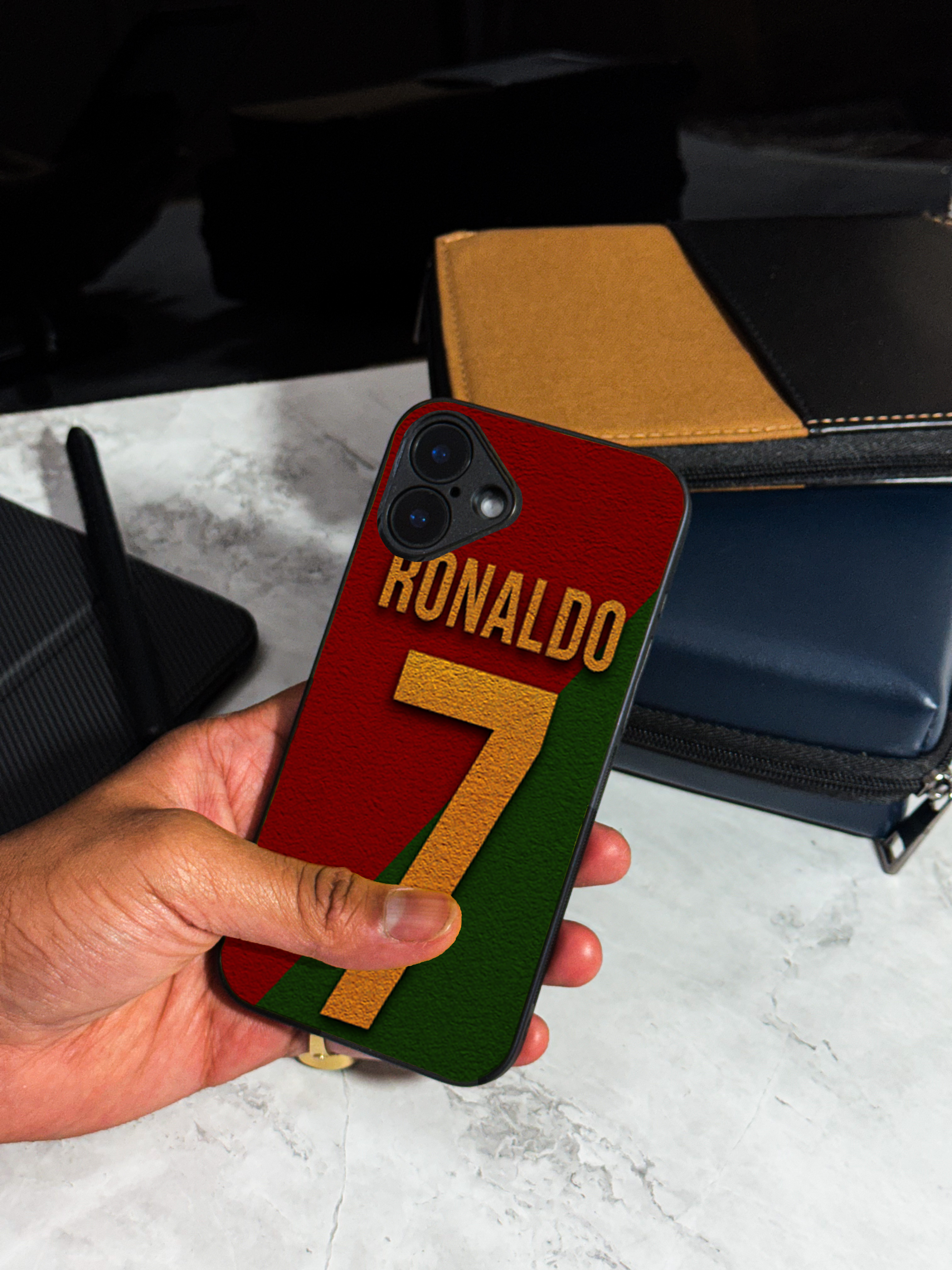 Bold and Classy CR7 Nation iPhone Covers (11–16) Series