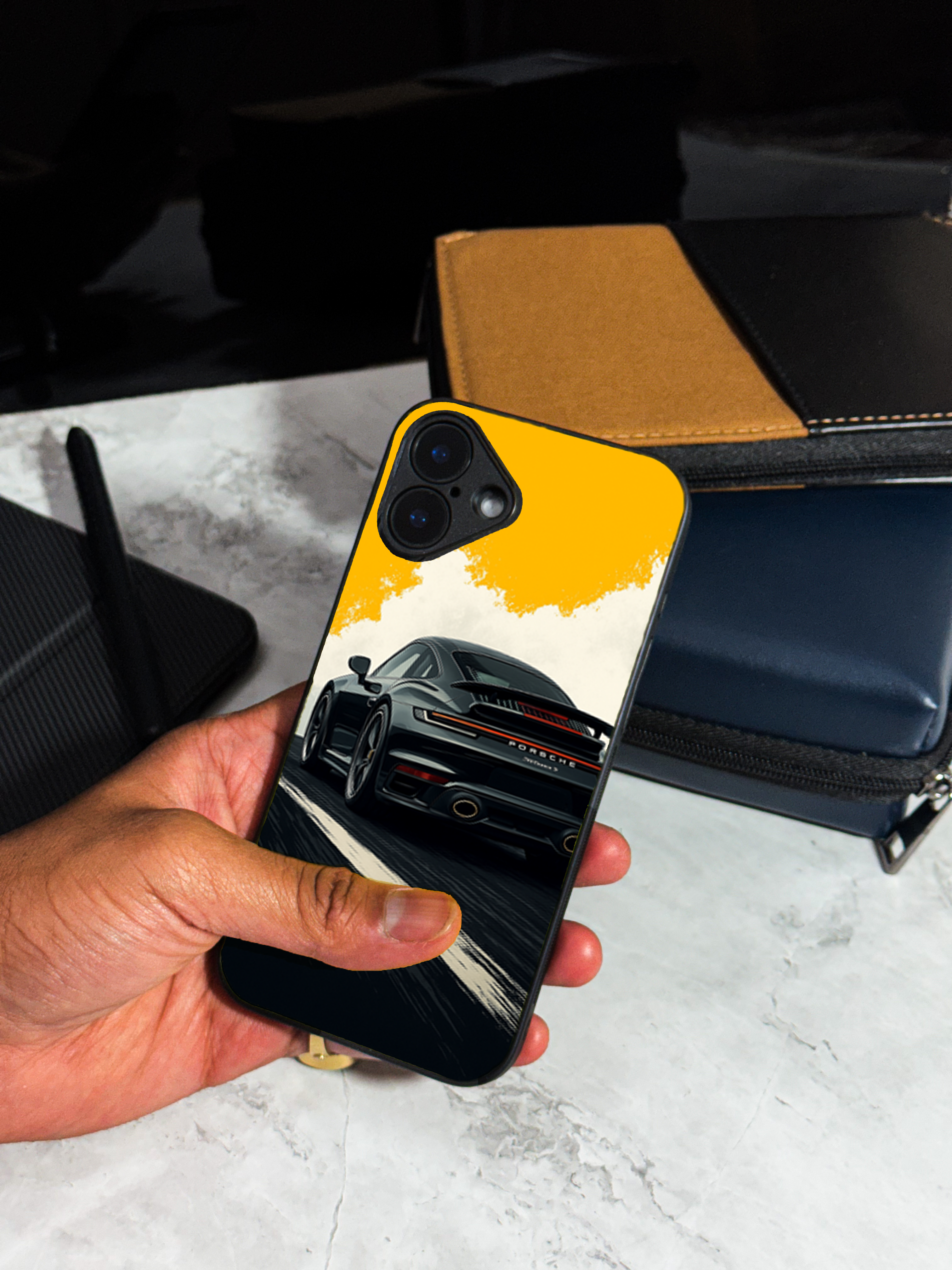 Bold and Classy Road Phantom iPhone Covers (11–16) Series