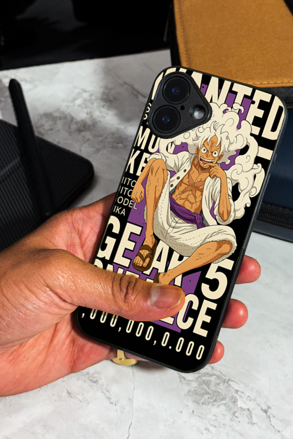 Bold and Classy Freedom Luffy iPhone Covers (11–16) Series